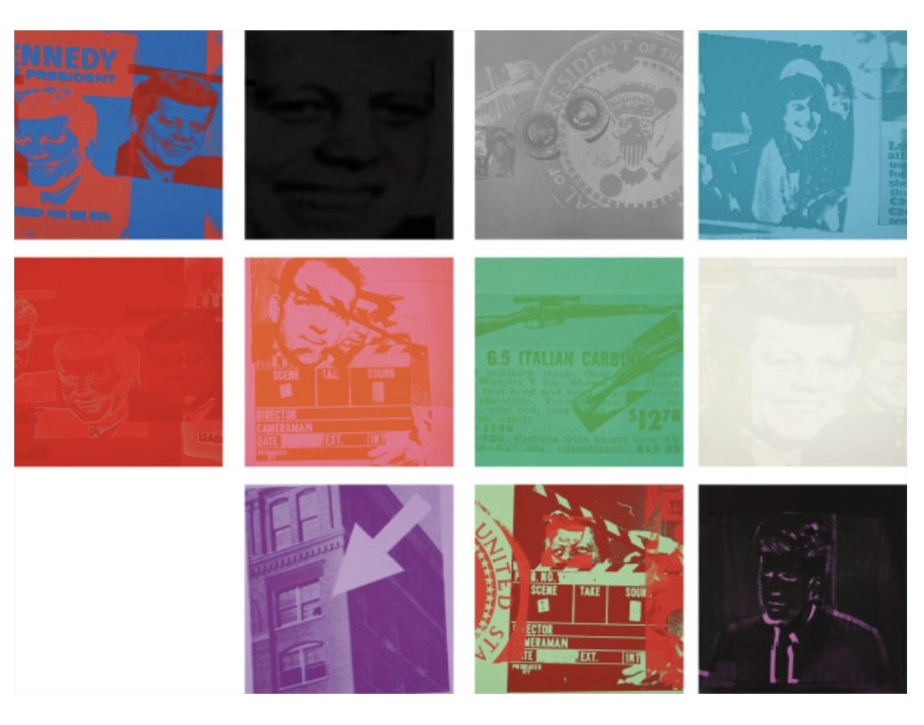 Andy Warhol – Flash (November 22 1963) portfolio, 1968 – Screen-print