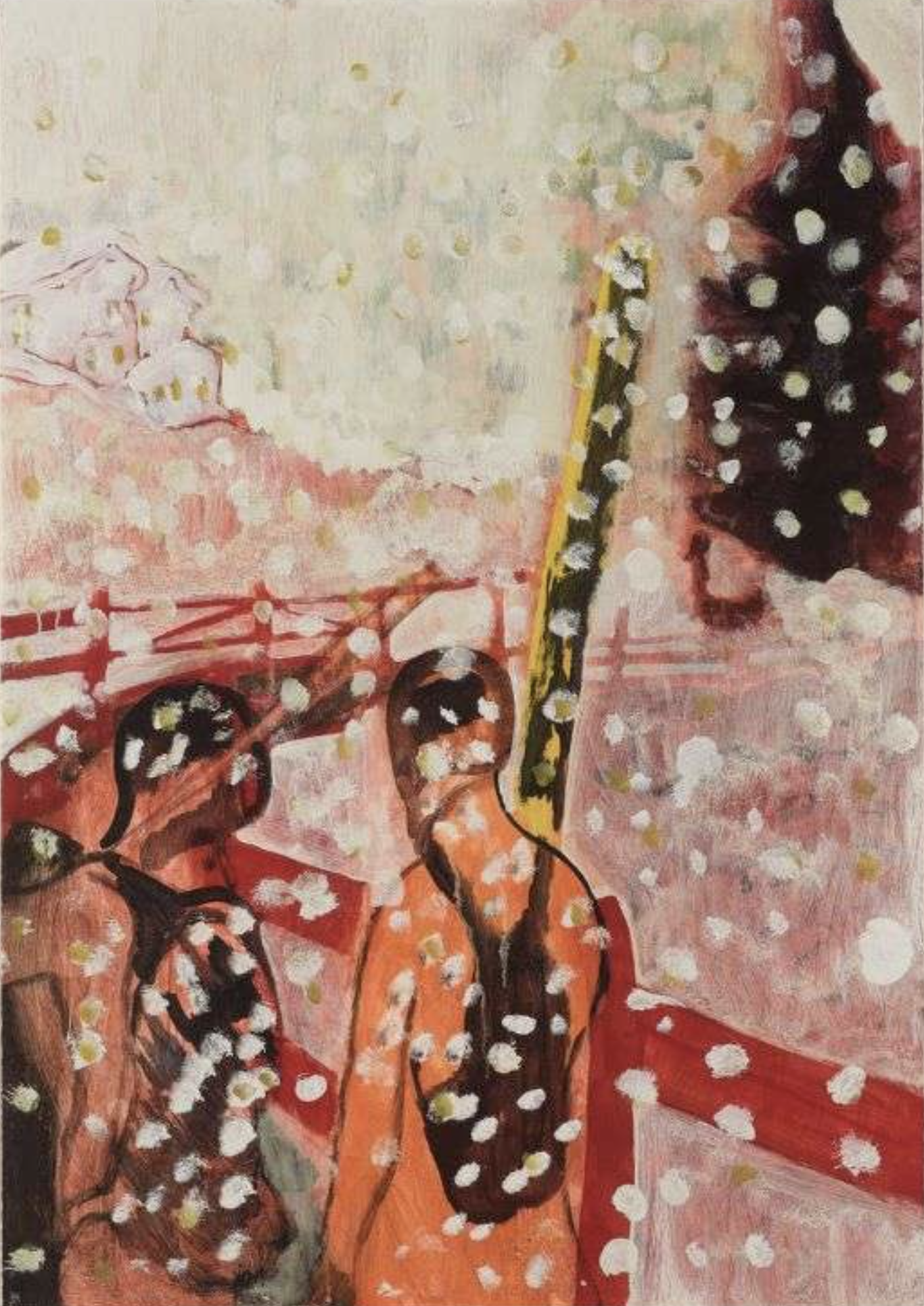 Peter Doig – D1-4 Road to Zermatt (from Zermatt), 2022 – Giclée-Druck