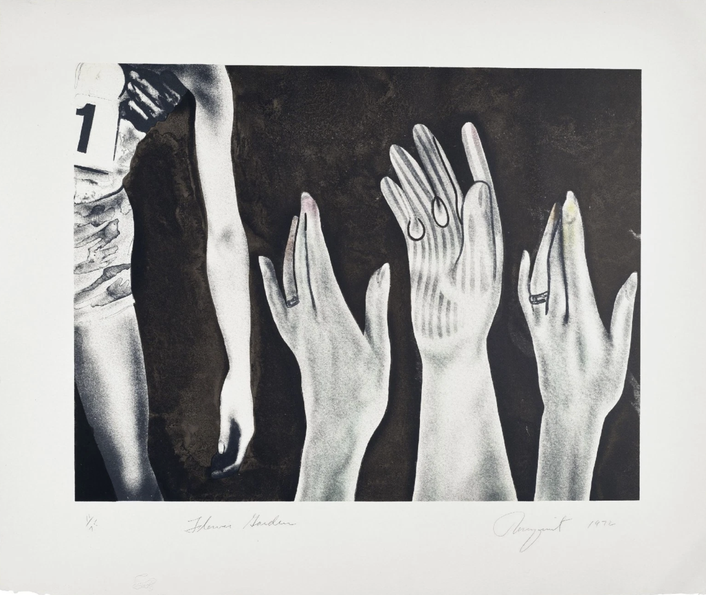 James Rosenquist – Flower Garden, 1972 – Lithograph