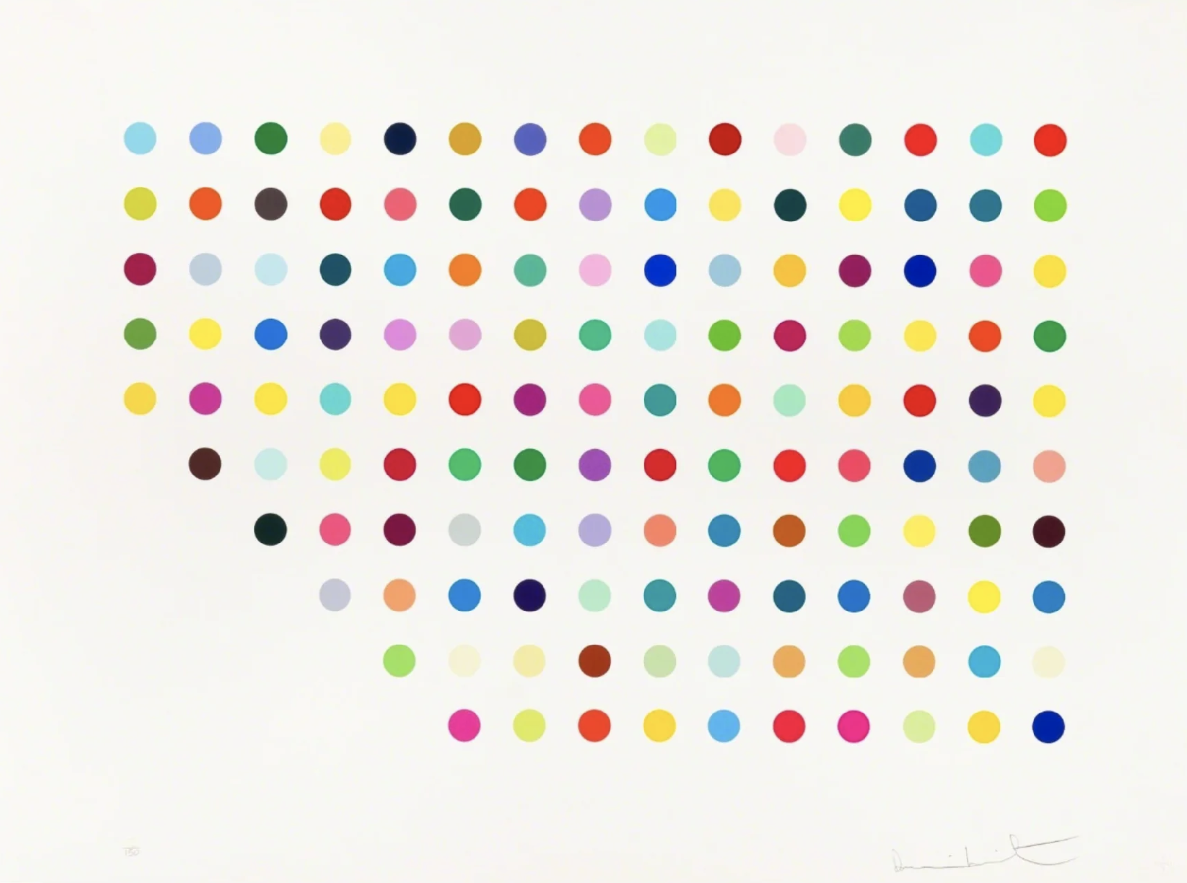 Damien Hirst – Meprobamate, 2011 – Zeefdruk