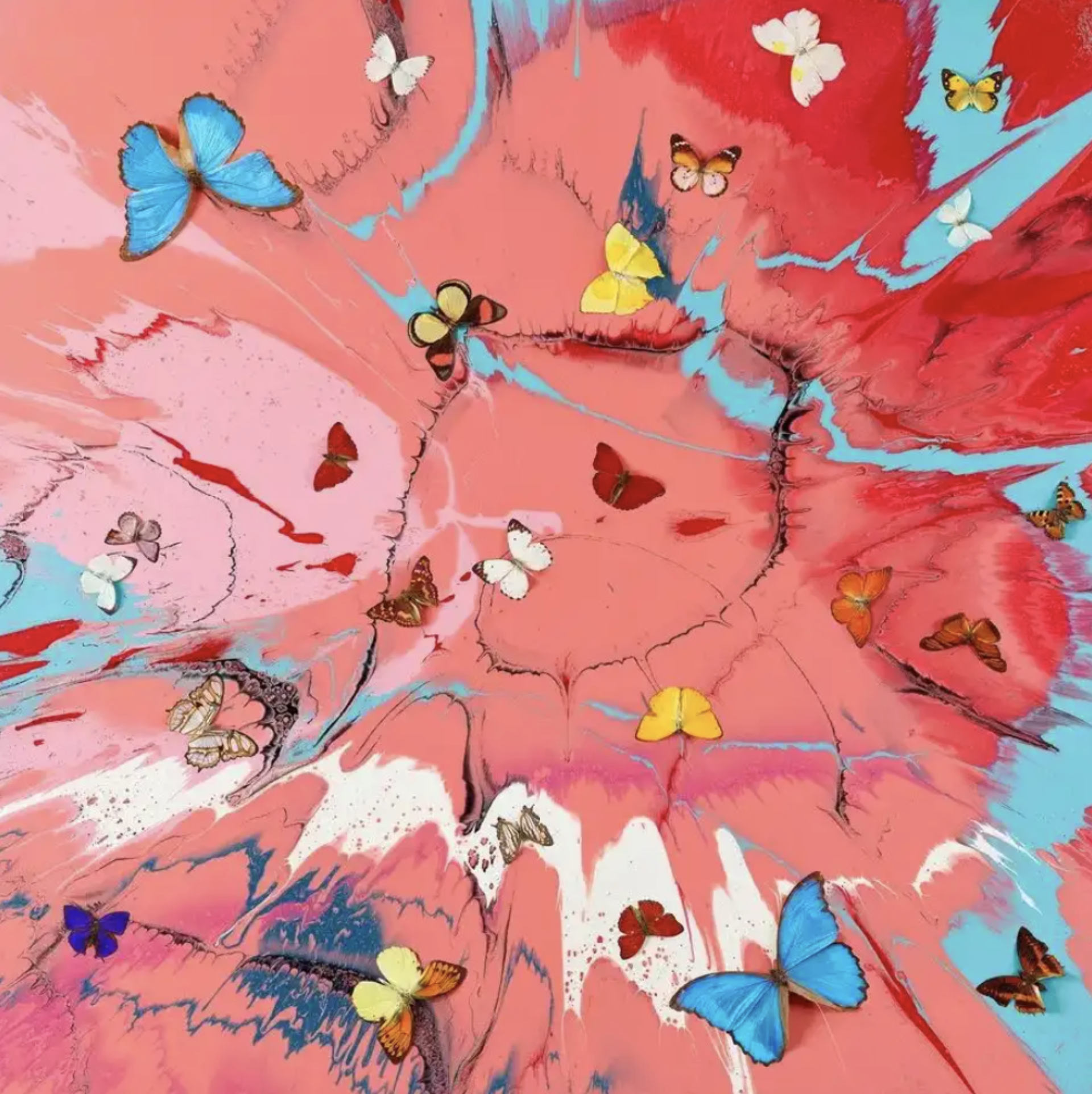 Damien Hirst – Dreams / H19-2 - Angelic Seraph, 2025 – Giclée printing