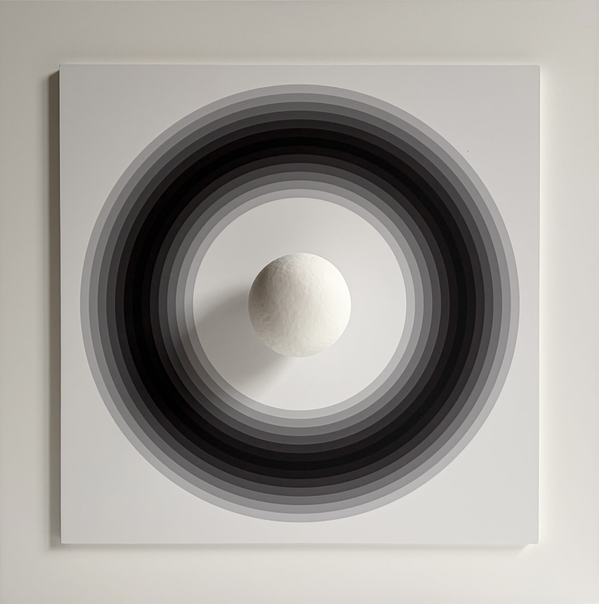 Antonio Asis – Asistype 11 – boule sur cercle, 2016 – Monotype