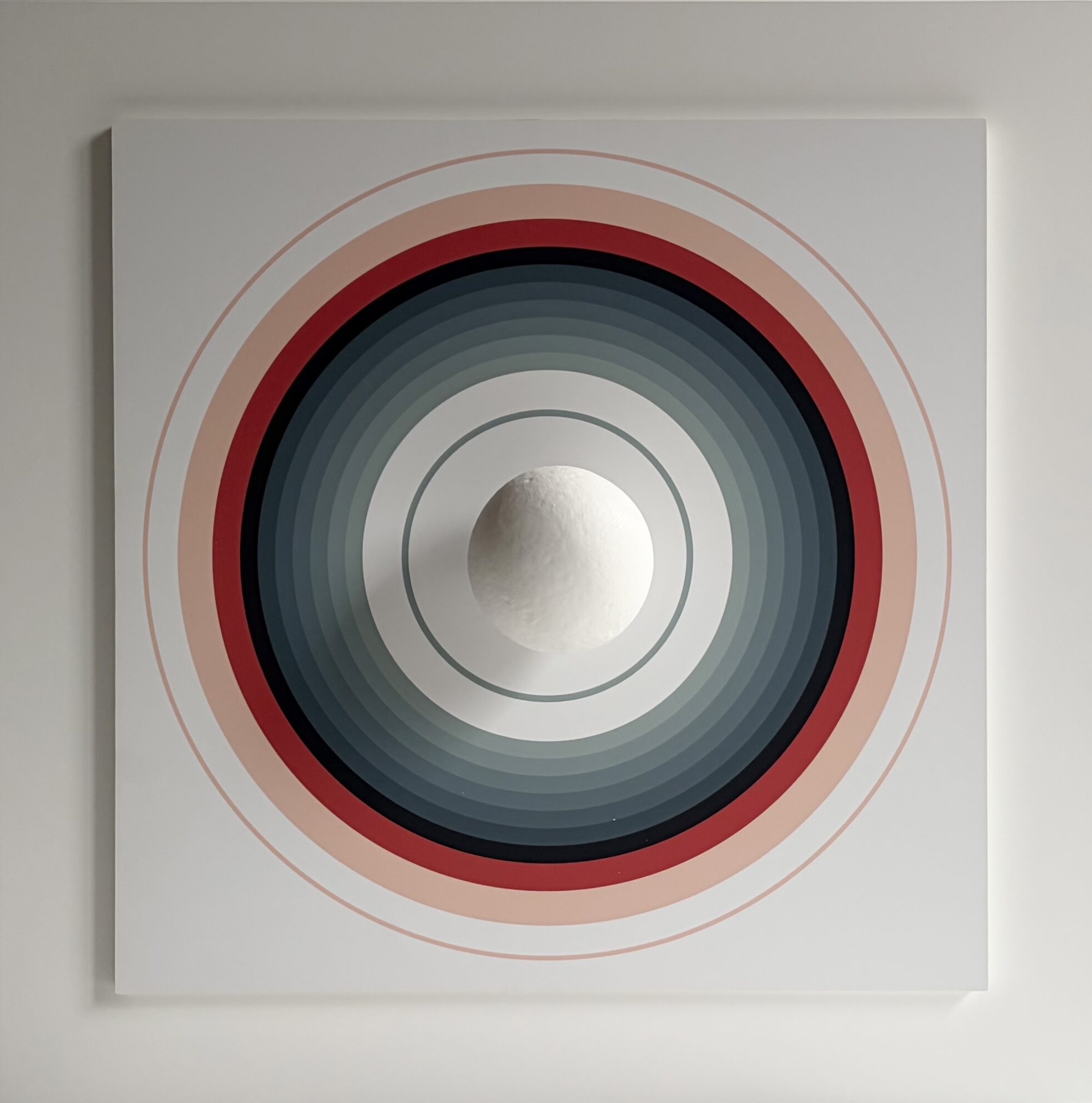 Antonio Asis – Asistype 19 – boule sur cercle, 2016 – Monotype