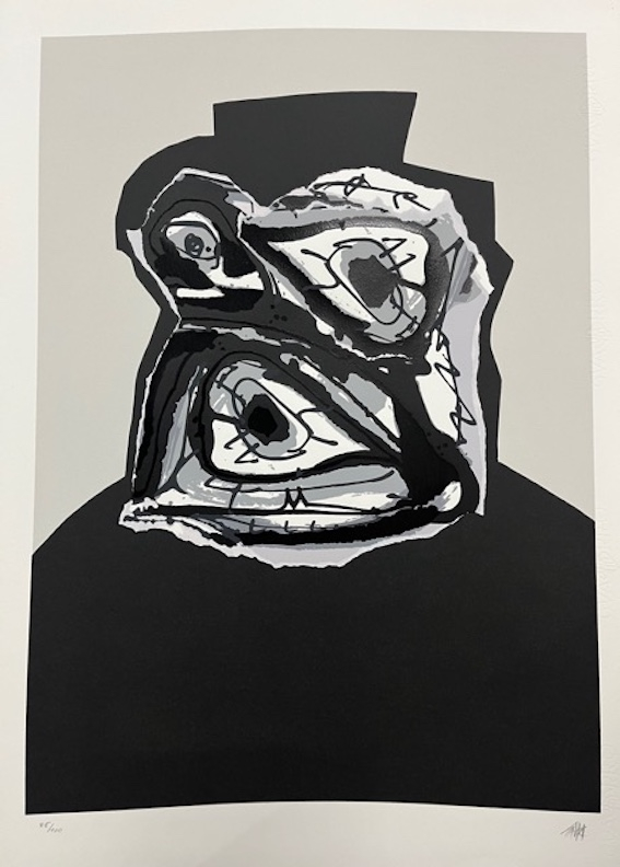 Antonio Saura – Don I, 1984 – Serigraph