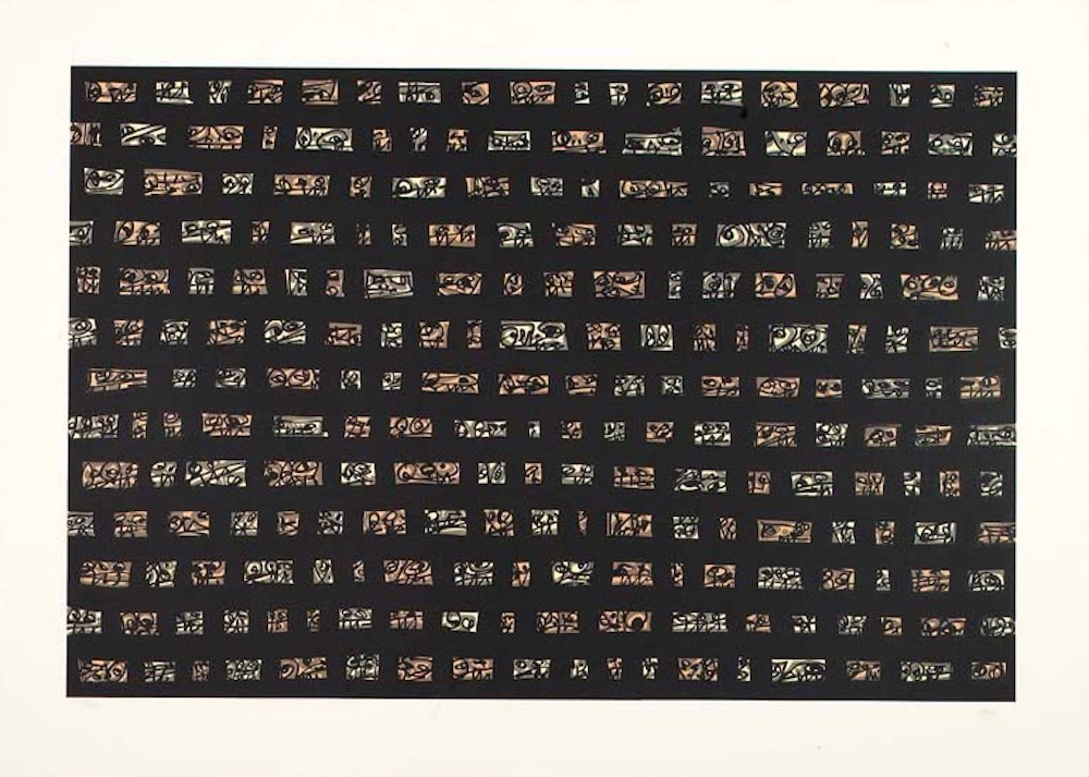 Antonio Saura – Serie abierta, 1989 – Mischtechnik