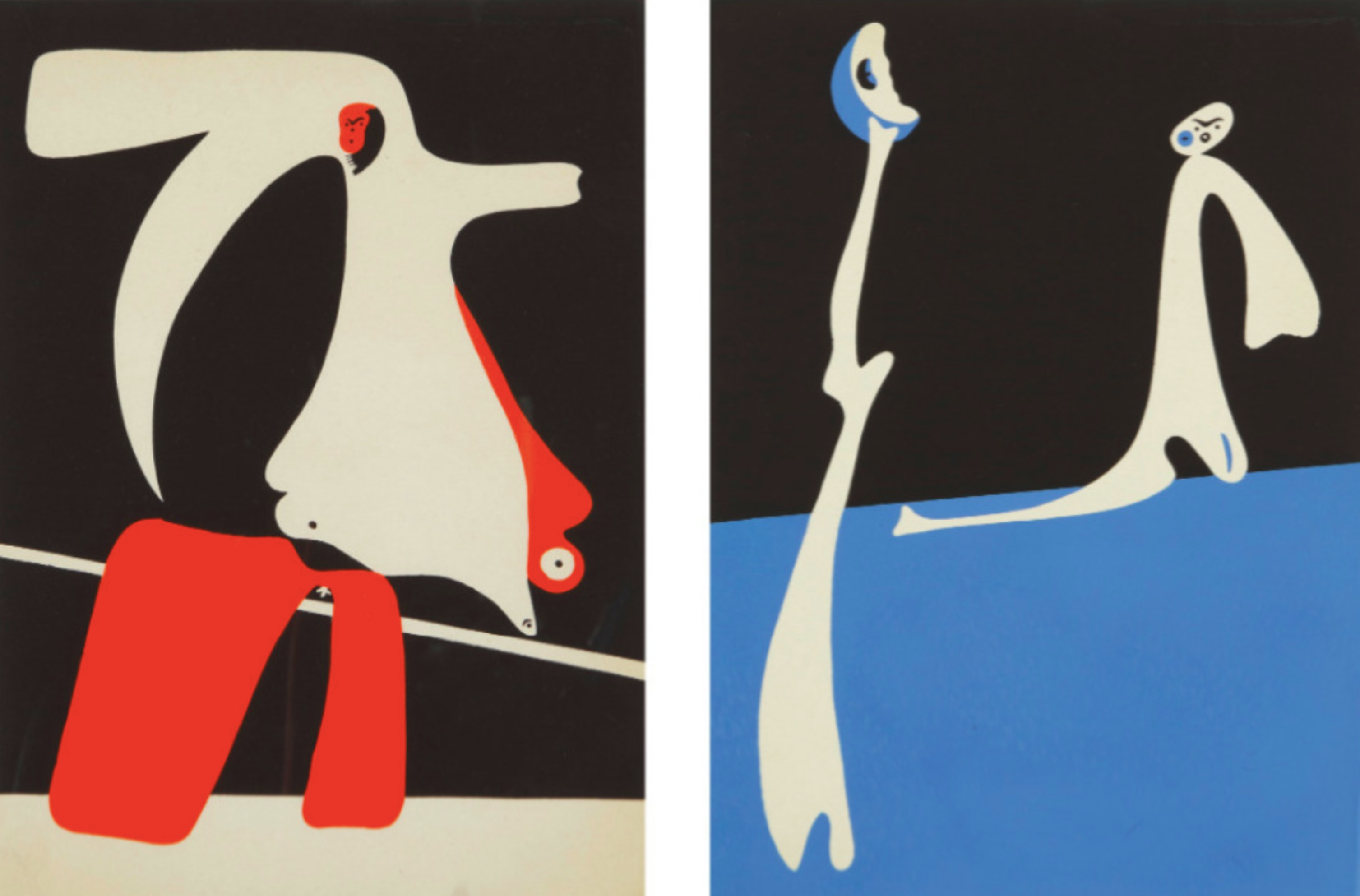 Joan Miró – Cahiers d'Art (Dupin 14-15), 1934 – Gemengde techniek.