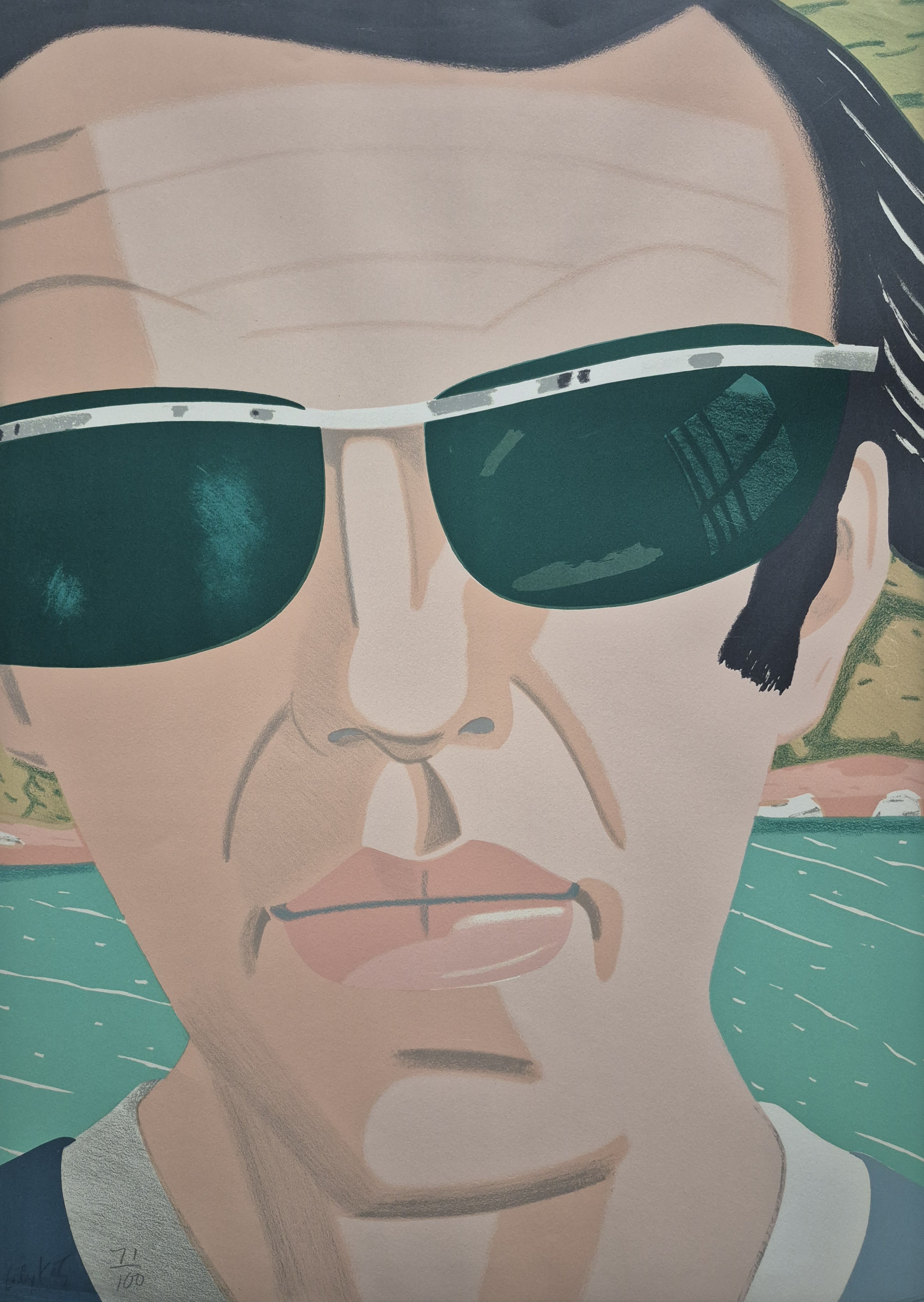 Alex Katz – Alex, 1970 – Lithographie