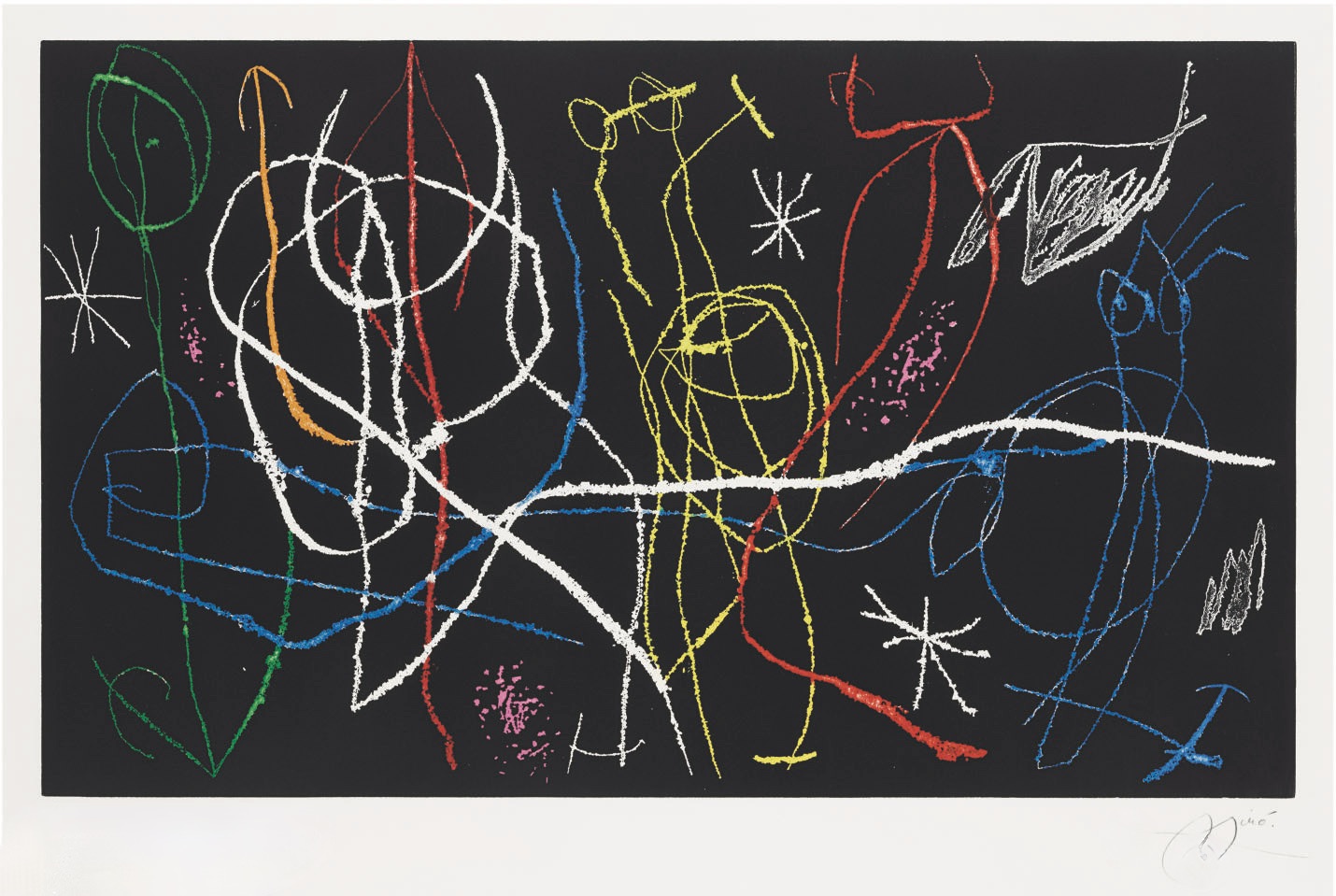 Joan Miró – Sunday Guest III (L'Invitée du Dimanche), 1969 – Etching