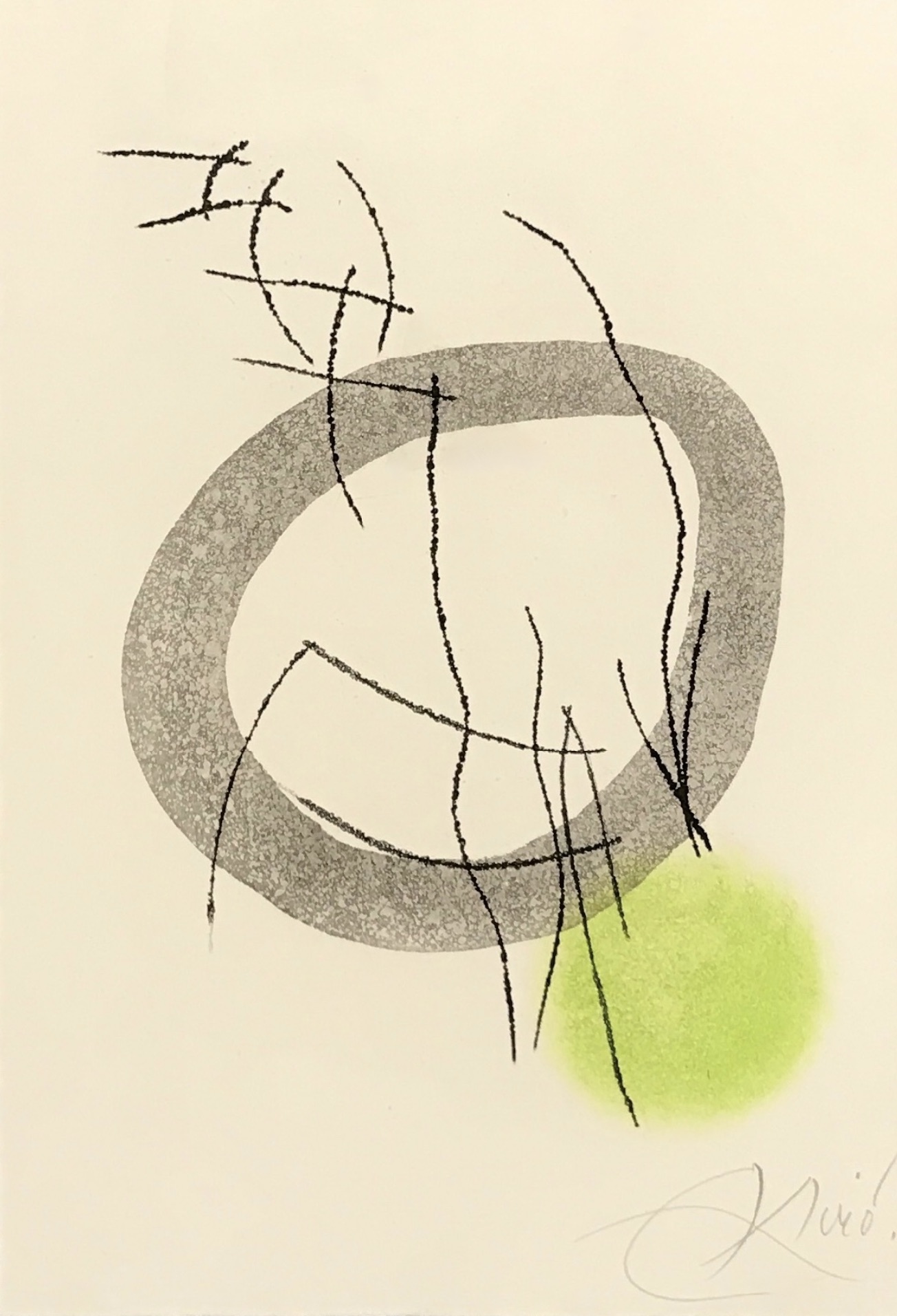 Joan Miró – Miranda et La Spirale, 1979 – Gravure
