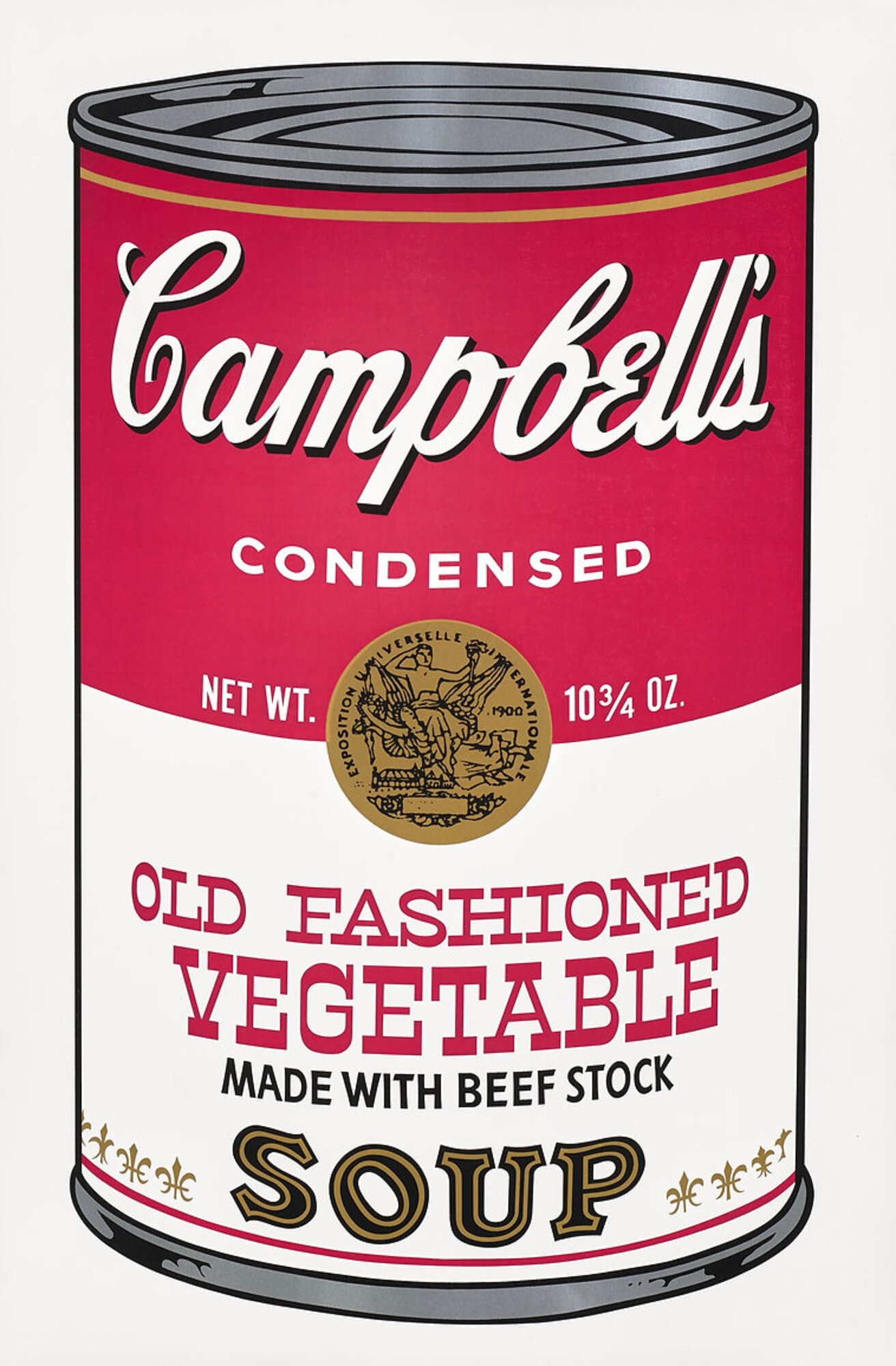 Andy Warhol – Old Fashioned Vegetable from Campbell's Soup II (F.&S.54), 1969 – Screen-print