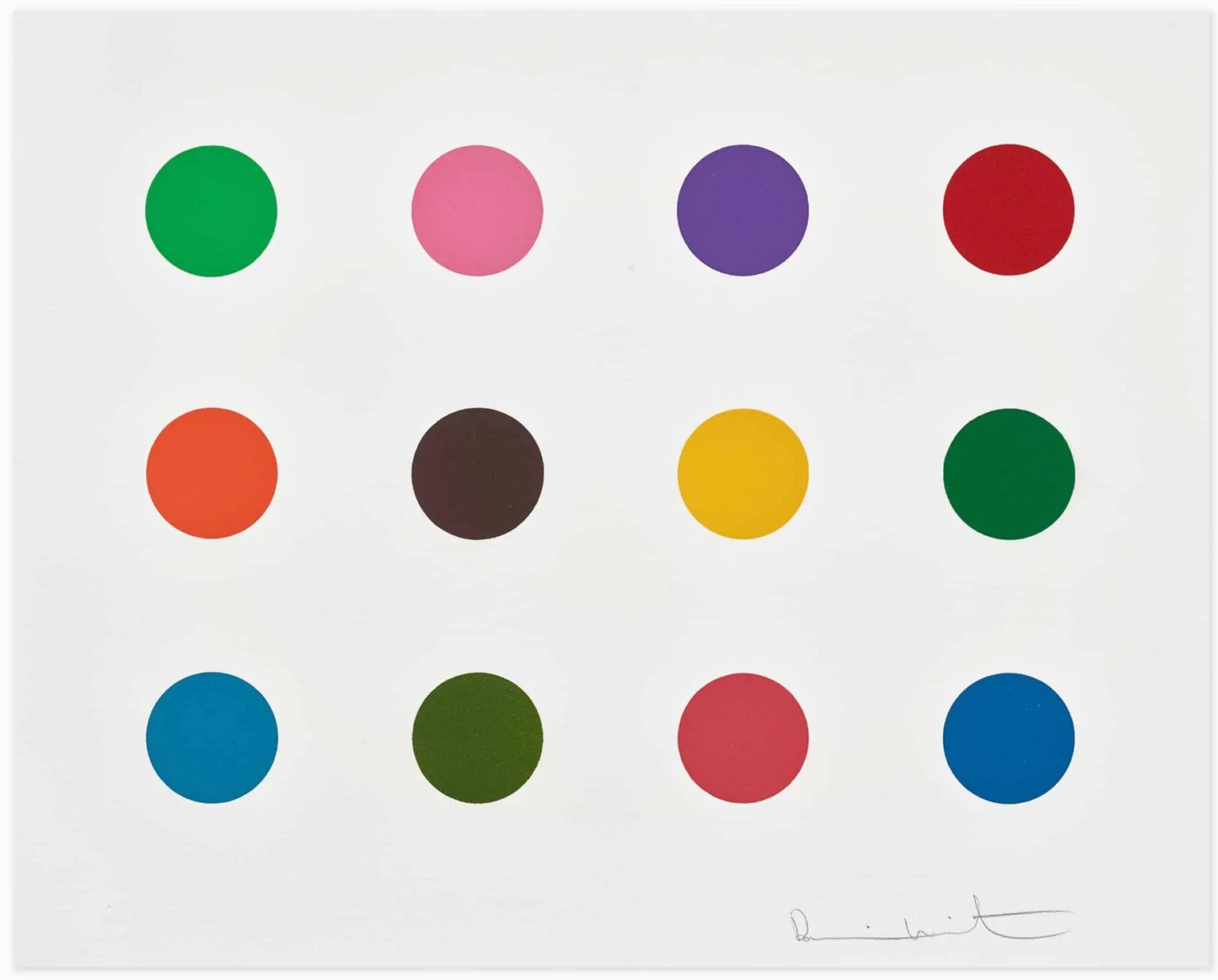Damien Hirst – Perillartine, 2012 – Holzschnitt