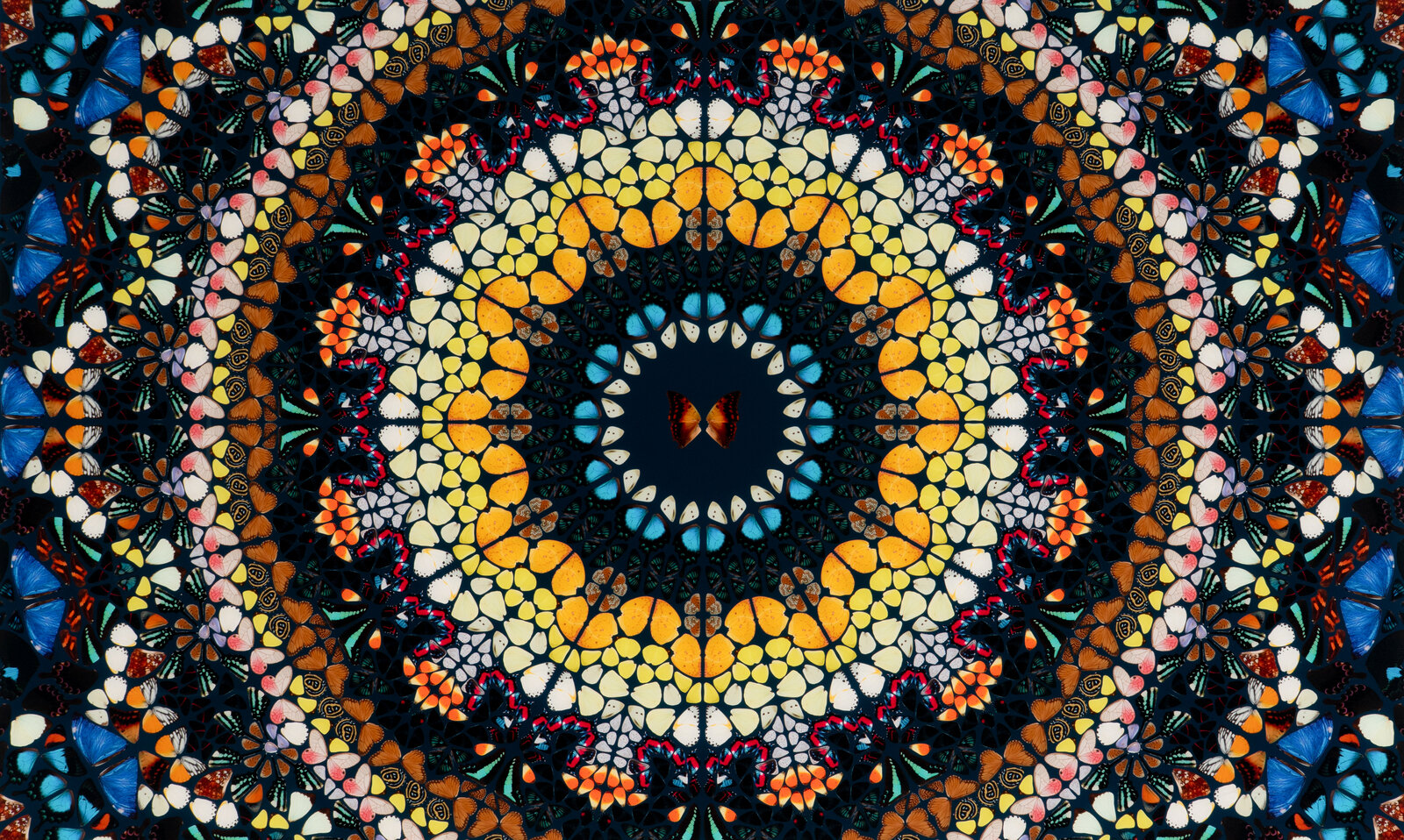 Damien Hirst – Psychedelic (from Kaleidoscopes), 2024 – Giclée-Druck
