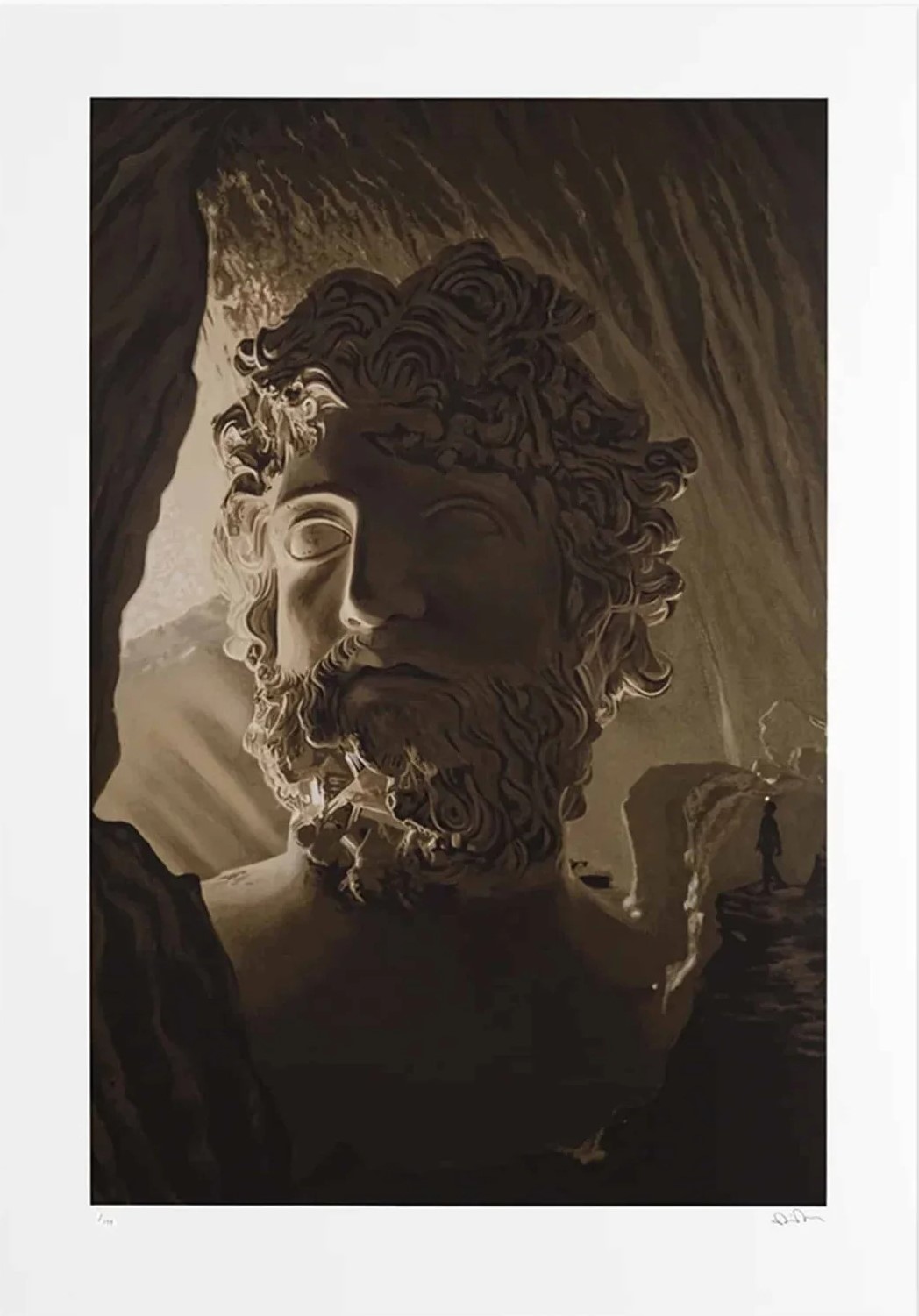 Daniel Arsham – Tropical Cave of Zeus, 2021 – Mischtechnik