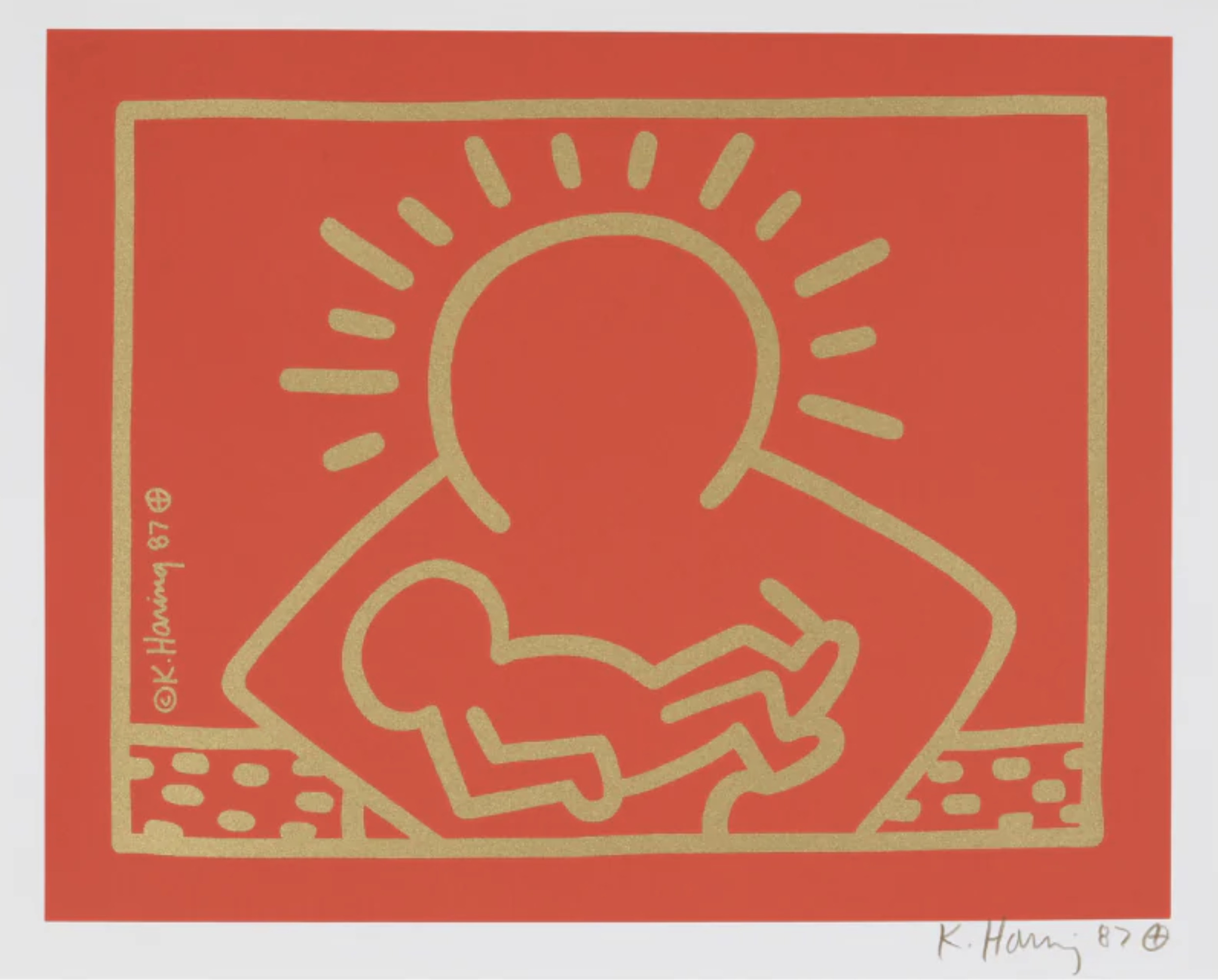 Keith Haring – A Very Special Christmas, 1987 – Siebdruck