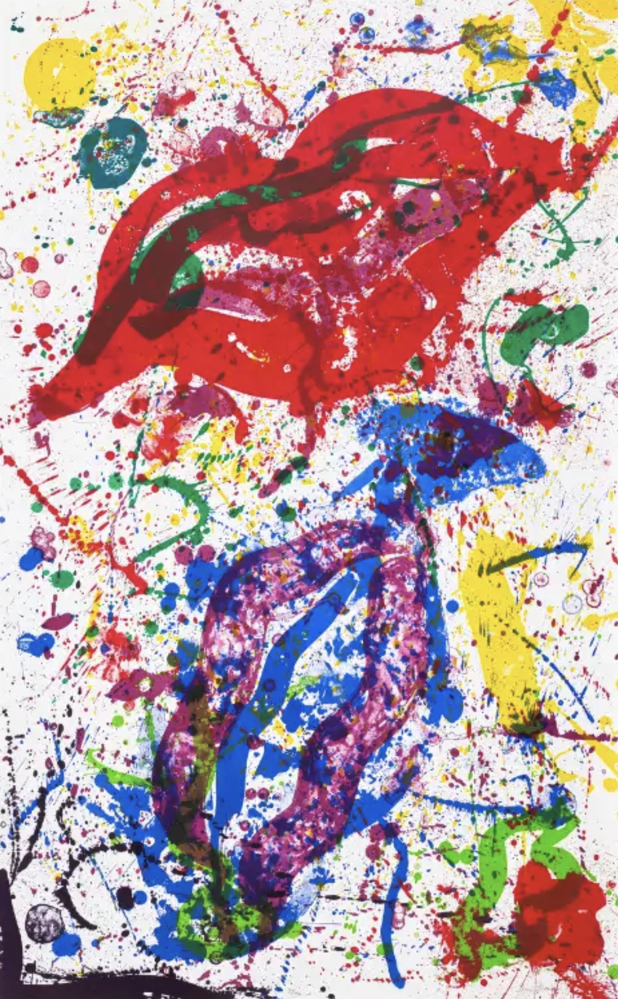 Sam Francis – Untitled (SF-329) (L. L278), 1988 – Lithograph