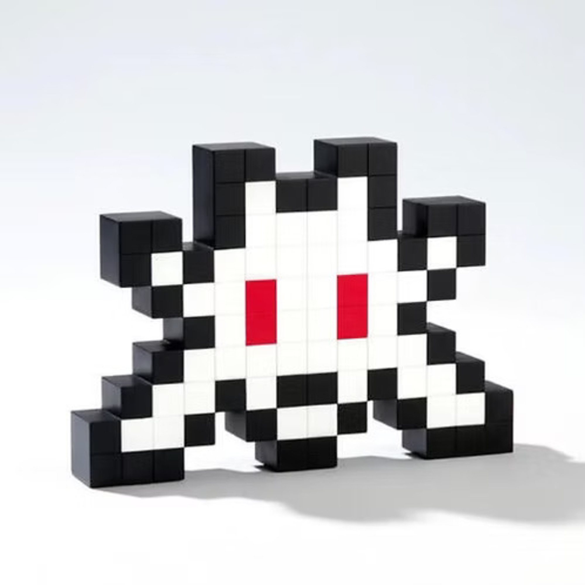Invader – 3D Little Big Space, 2022 – Acryl Skulptur