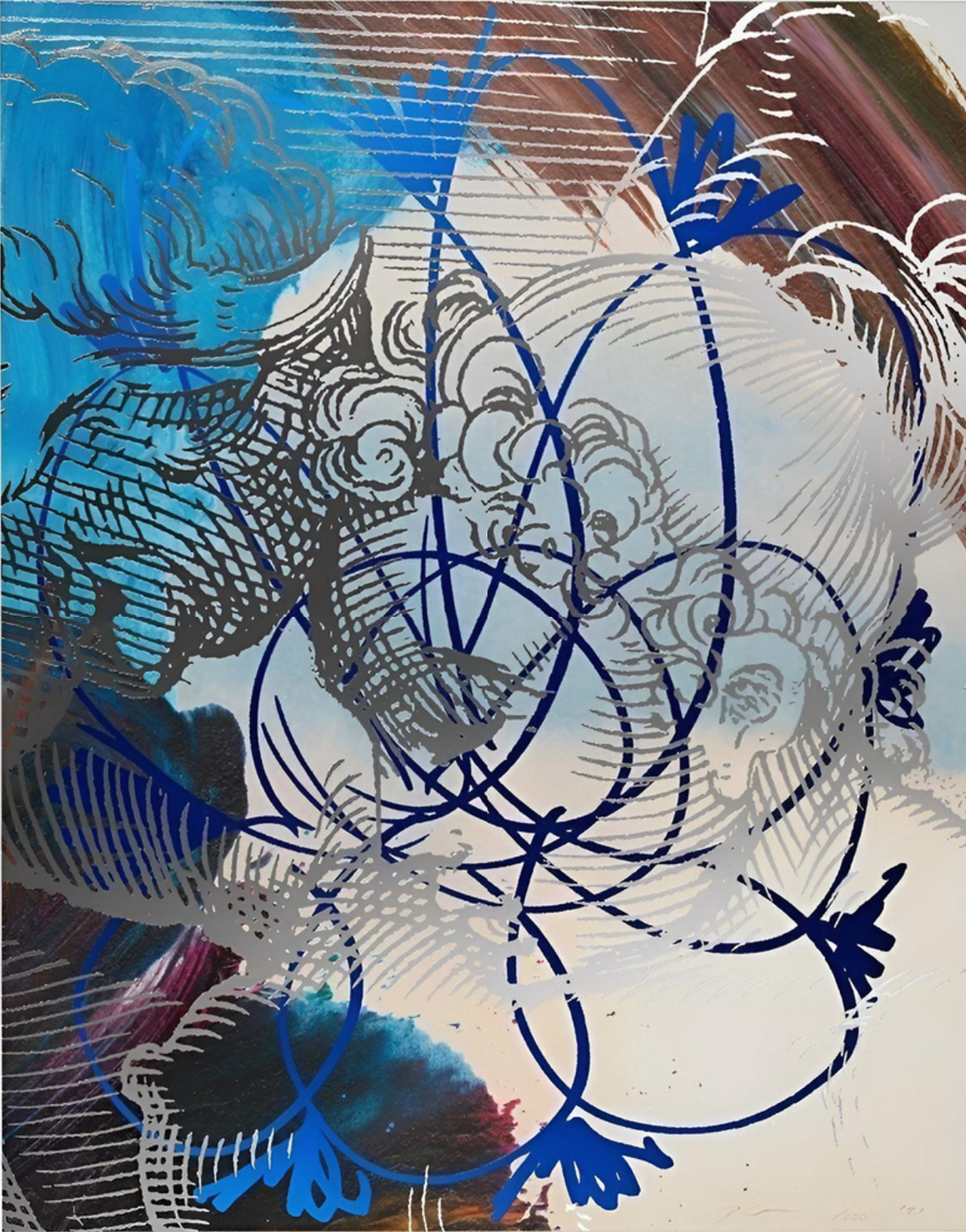 Jeff Koons – Carracci Flower, 2021 – Pigmentdruck