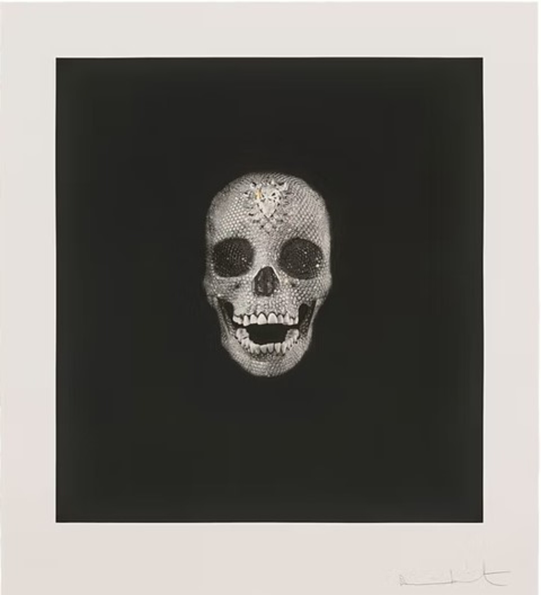 Damien Hirst – Victory Over Death Hand Finished Print, 2008 – Mischtechnik