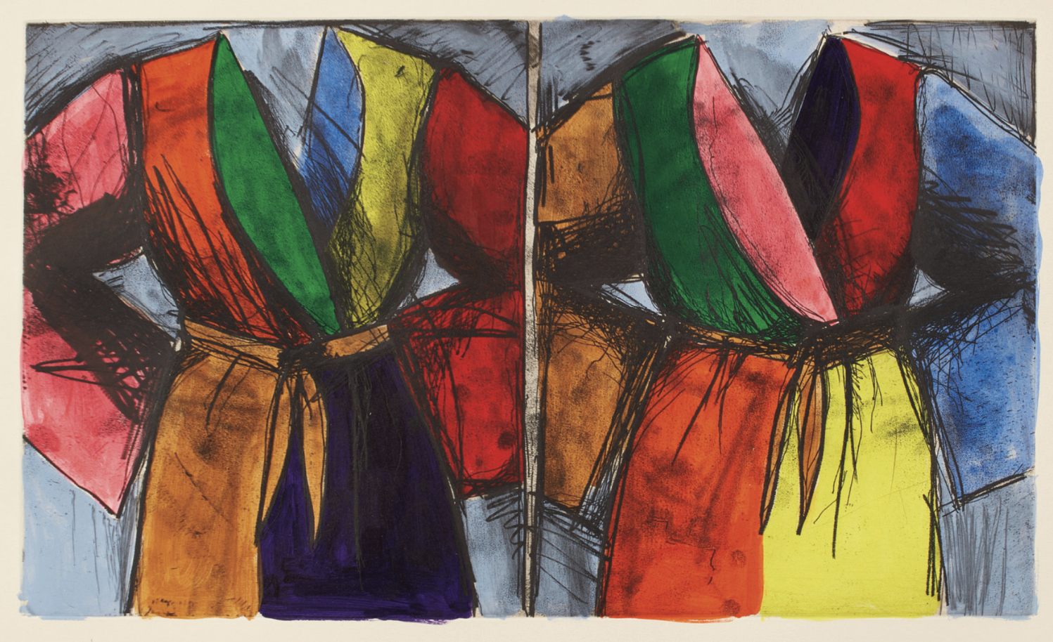 Jim Dine – Jumps Out at You, No?, 1993 – Aguafuerte