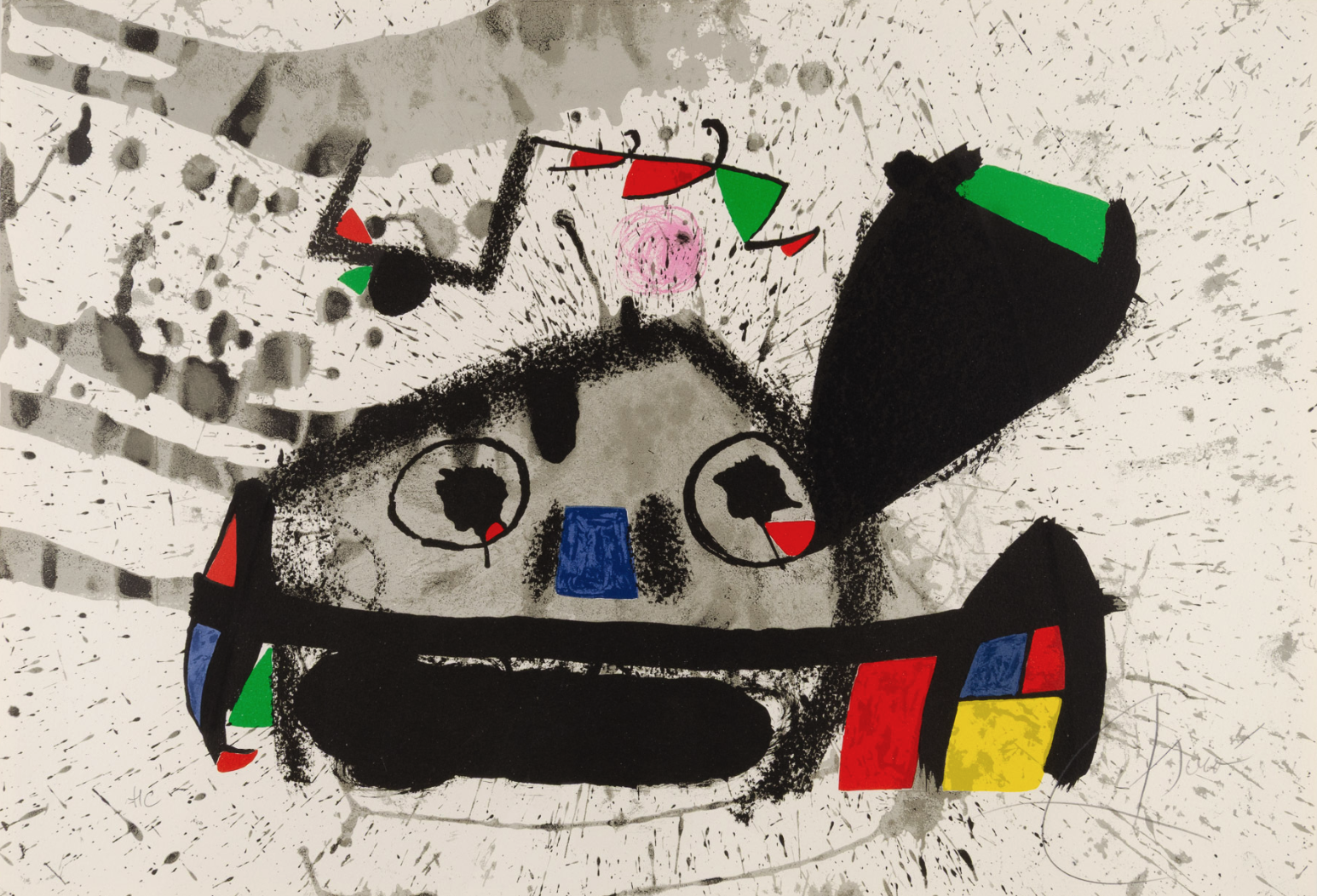 Joan Miró – Barcelona II, 1975 – Lithograph