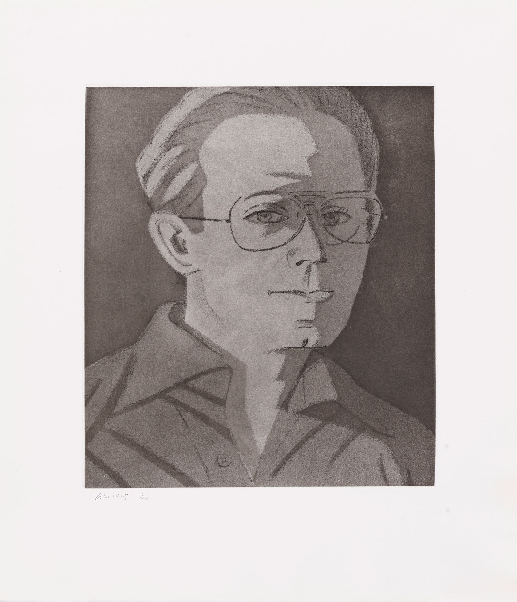 Alex Katz – Give Me Tomorrow 3, 1983 – Mixed média