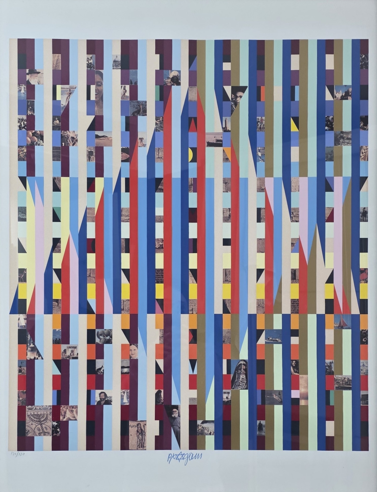 Yaacov Agam – Star of Israel, c. 1975 – Siebdruck