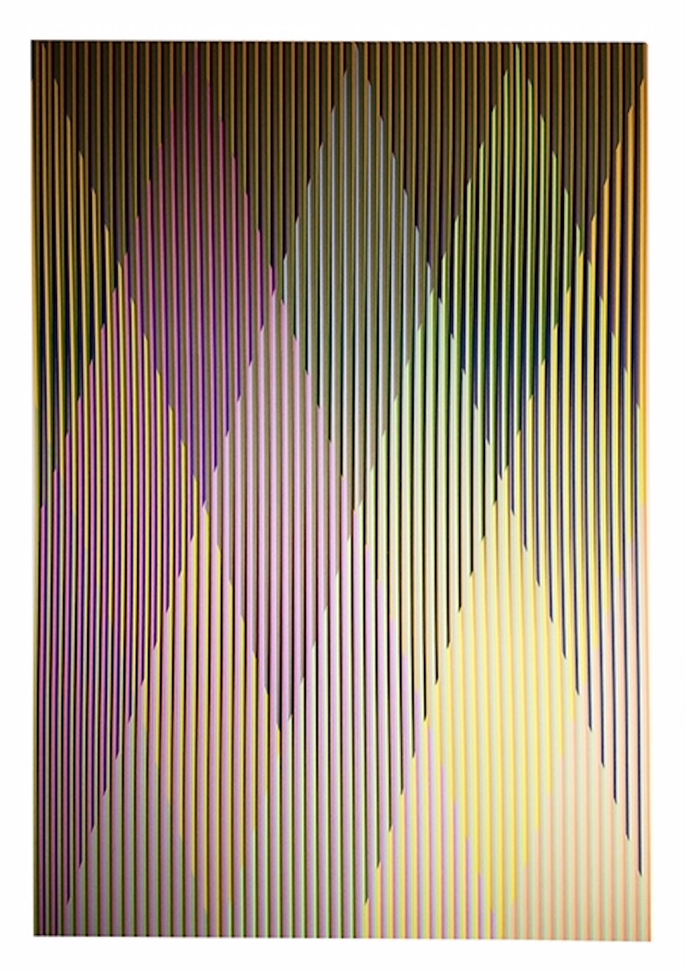 Carlos Cruz-Diez – Couleur additive perseus 2, 2017 – Screen-print