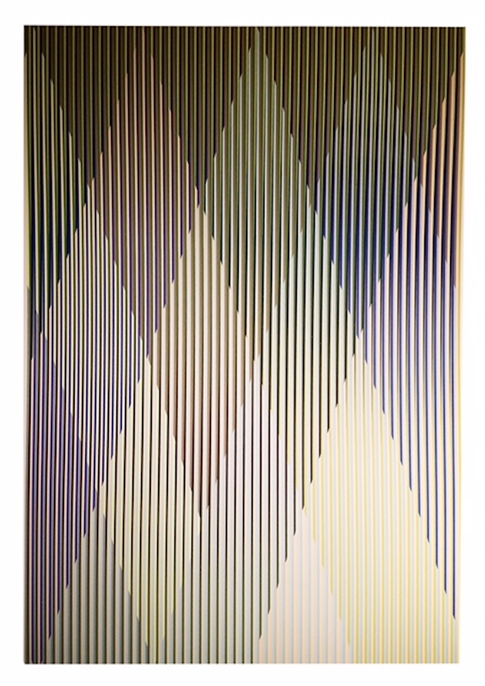 Carlos Cruz-Diez – Couleur additive perseus 3, 2017 – Screen-print
