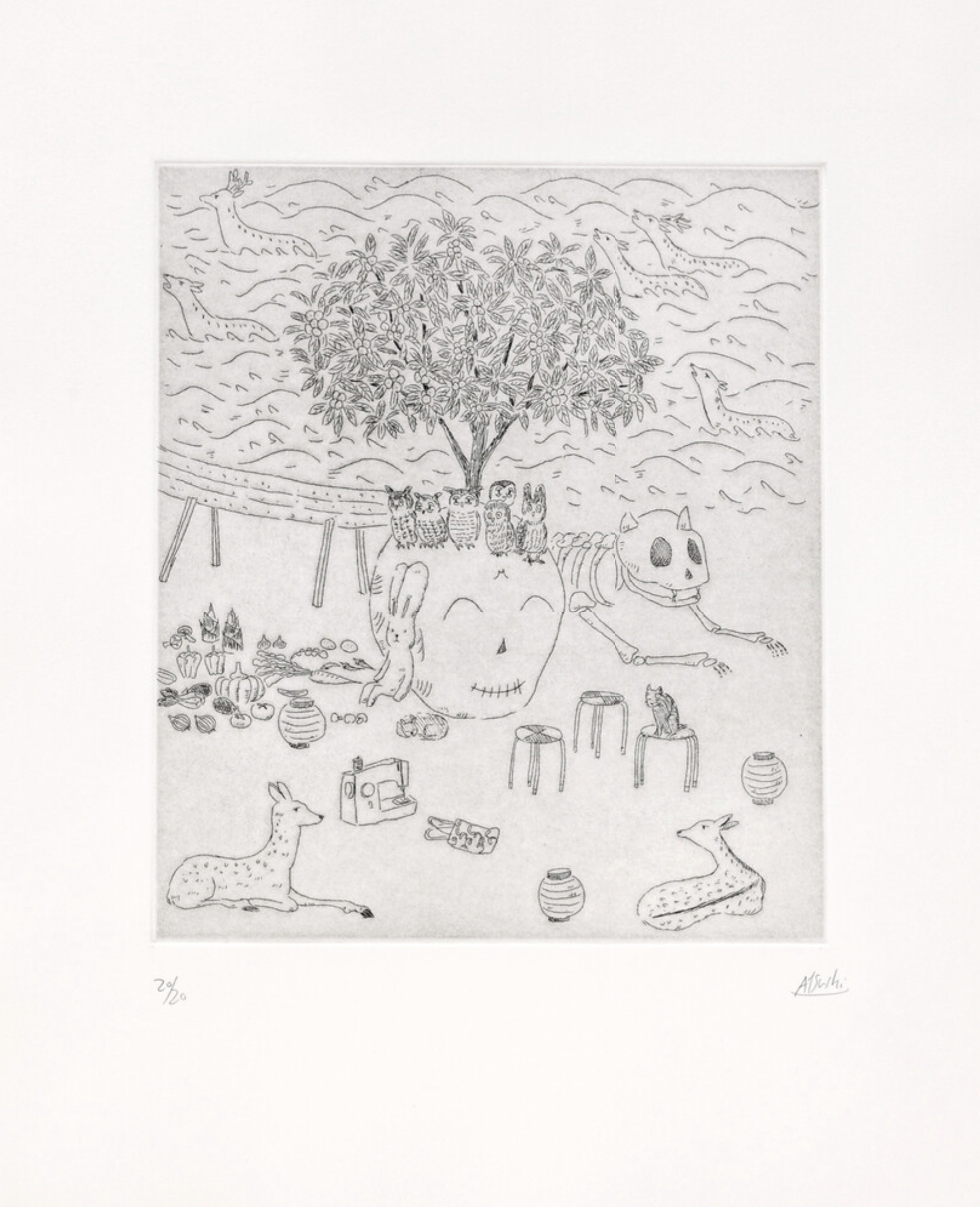 Atsushi Kaga – Loquat tree, 2023 – Ets