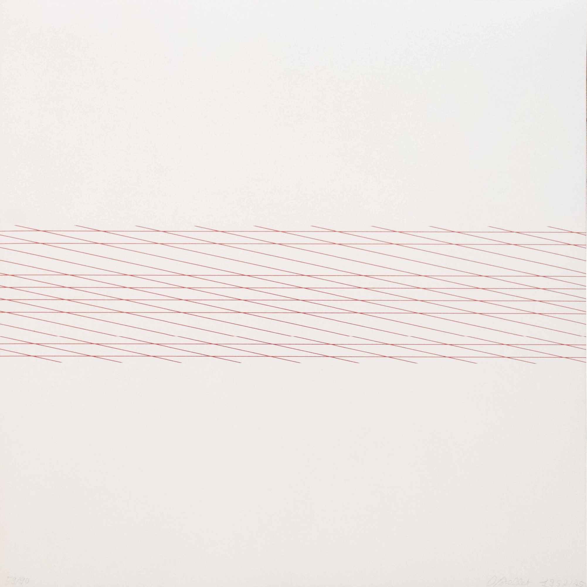 Francois Morellet – Trame, 1957-1975 – Siebdruck