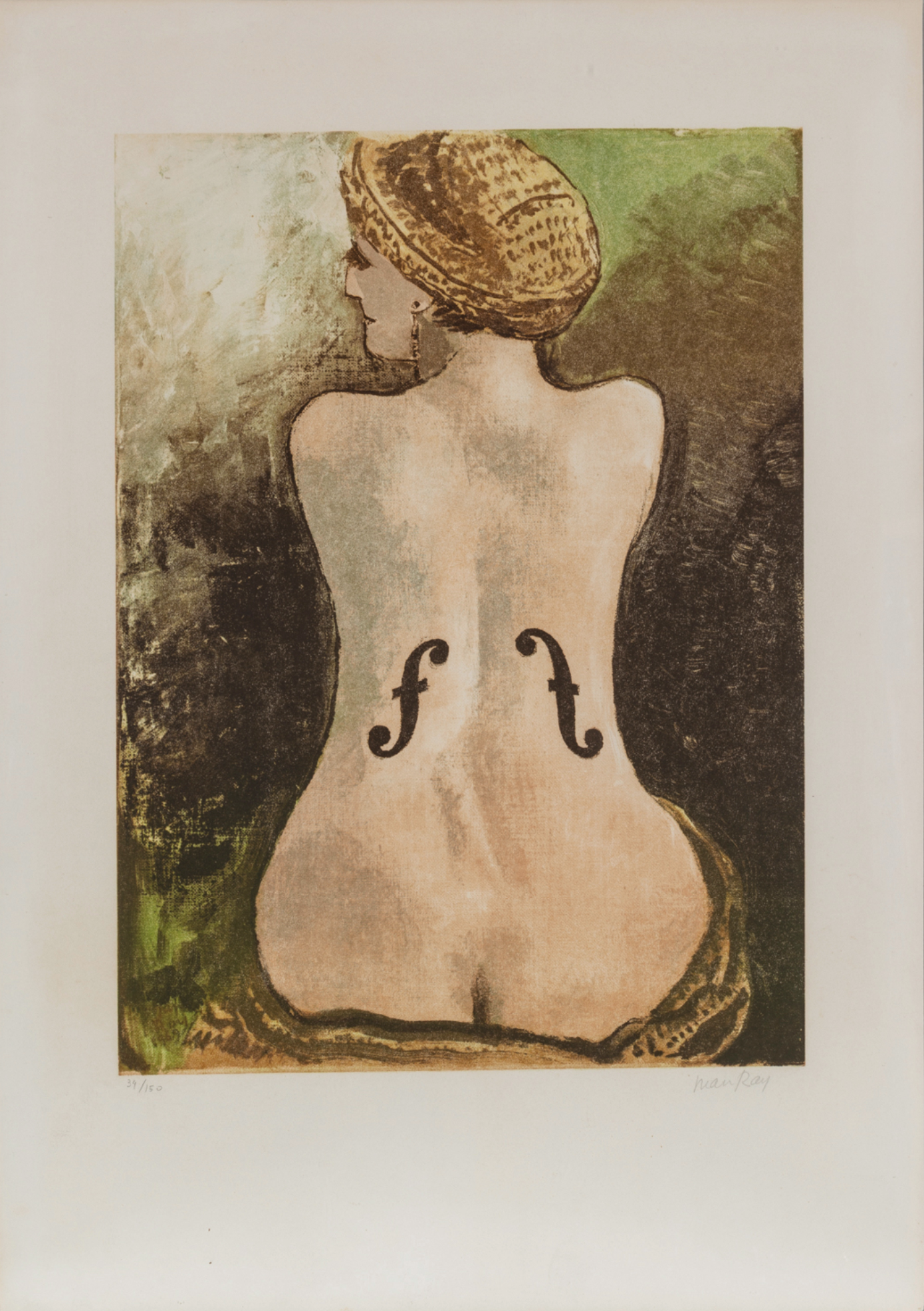 Man Ray – Le Violon d'Ingres, 1968 – Lithograph