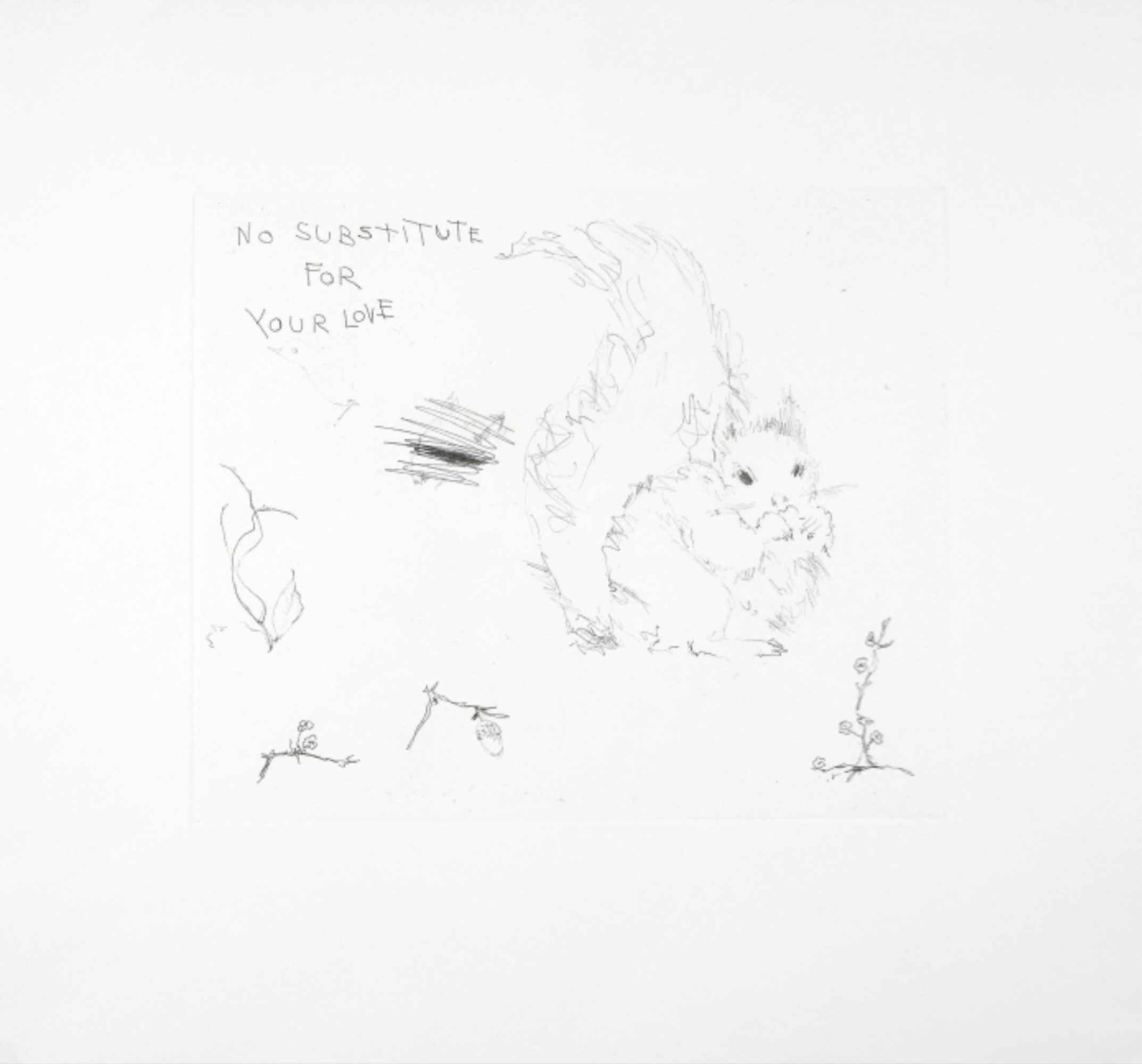 Tracey Emin – No Substitute for Your Love, 2003 – Gravure