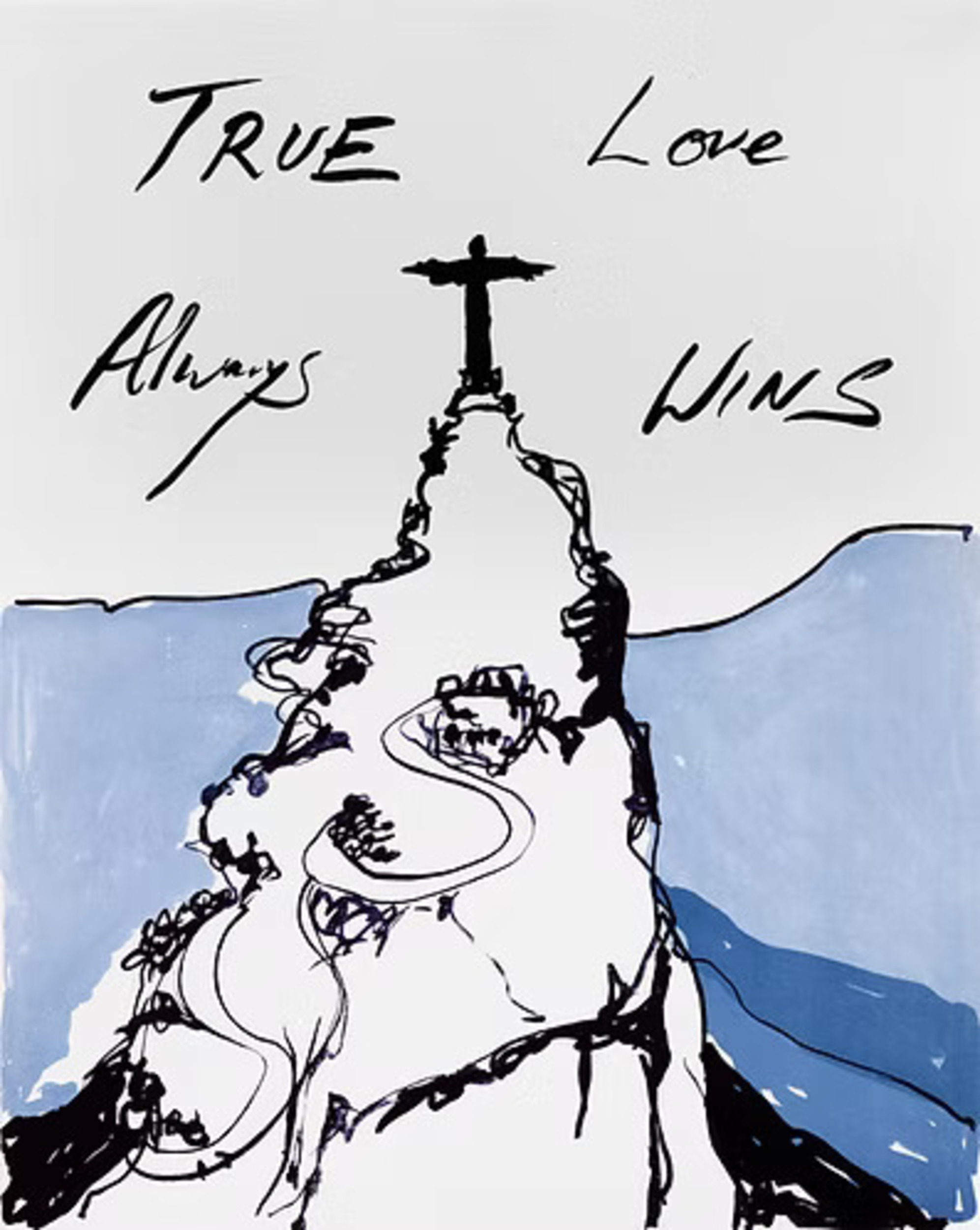 Tracey Emin – True Love Always Wins, 2016 – Lithographie