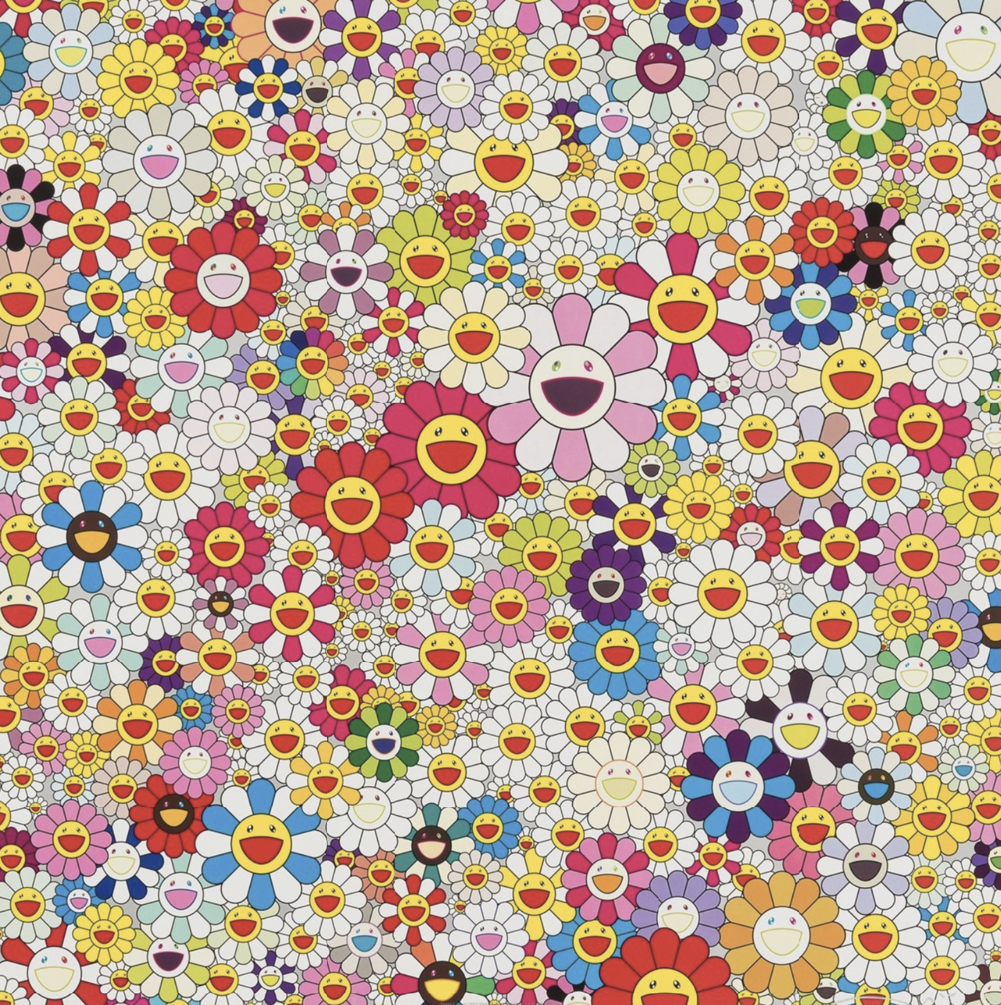 Takashi Murakami – Flowers in Heaven, 2010 – Offsetdruck