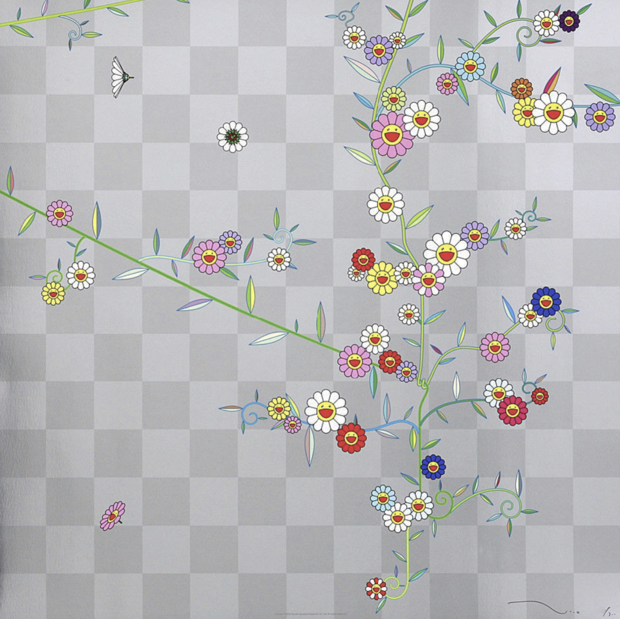 Takashi Murakami – Cosmos, 2000 – Offsetdruck