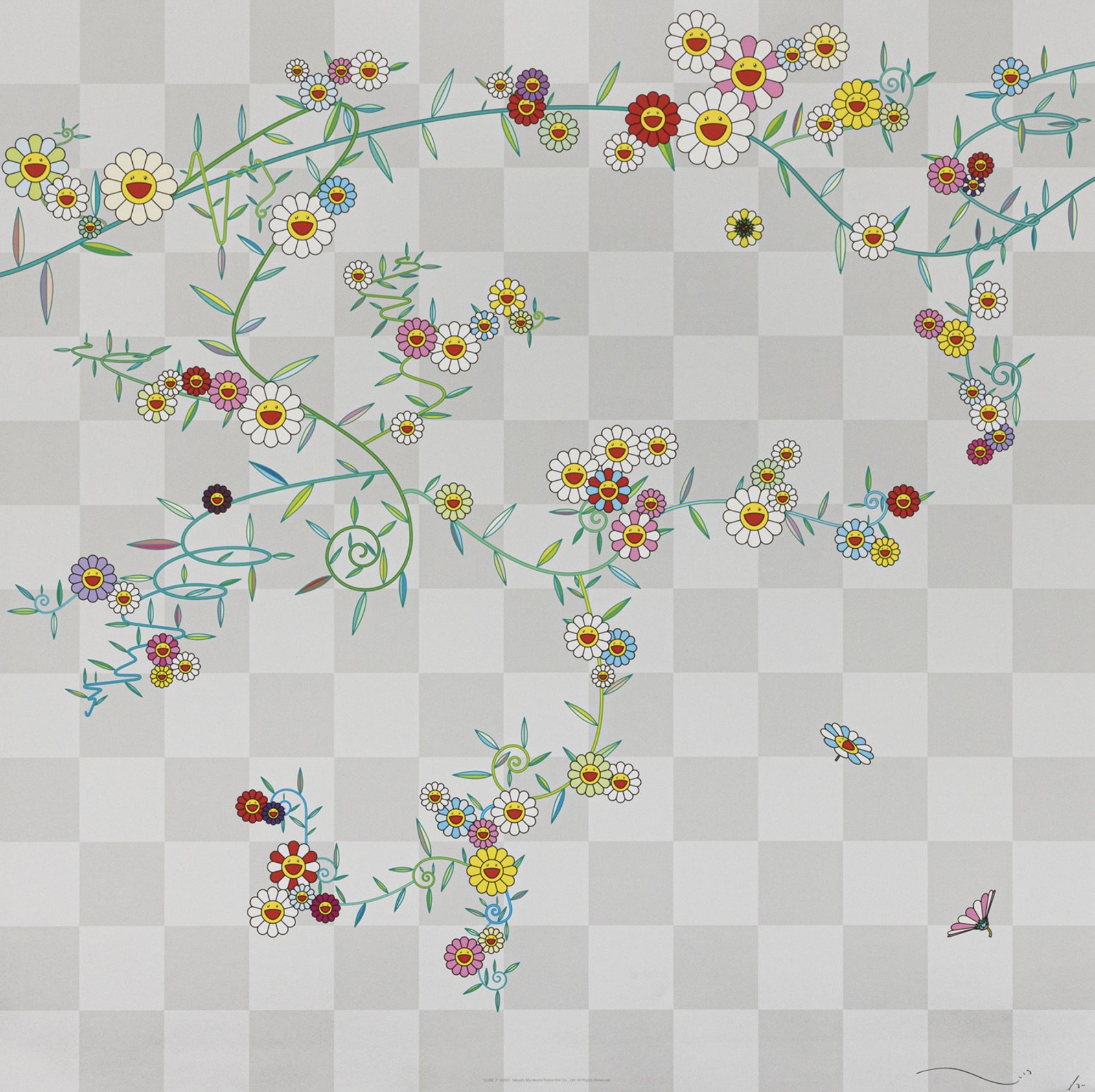 Takashi Murakami – CUBE 2, 2001 – Offsetdruck
