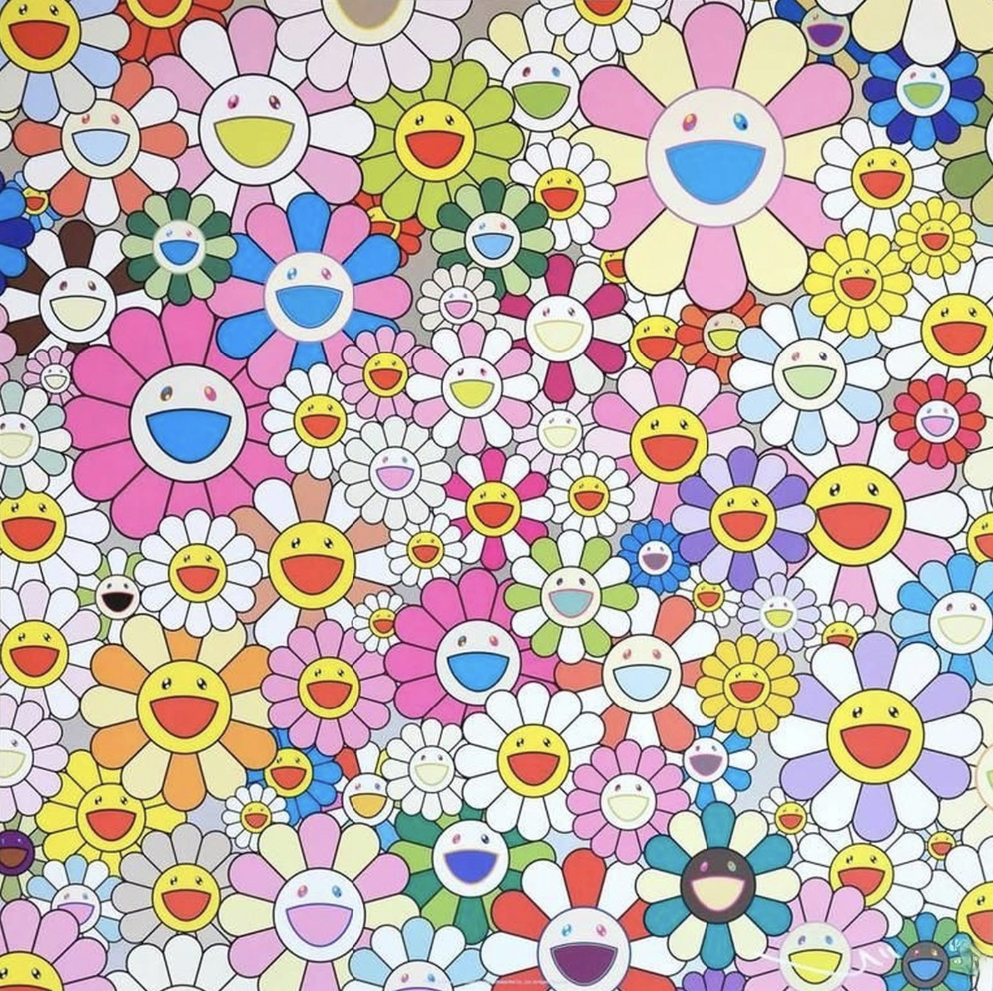 Takashi Murakami – Flower Smile, 2011 – Offsetdruck