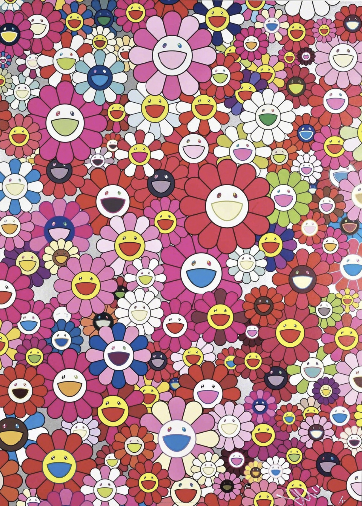 Takashi Murakami – Homage to Monopink, 1960 A, 2012 – Offsetdruck