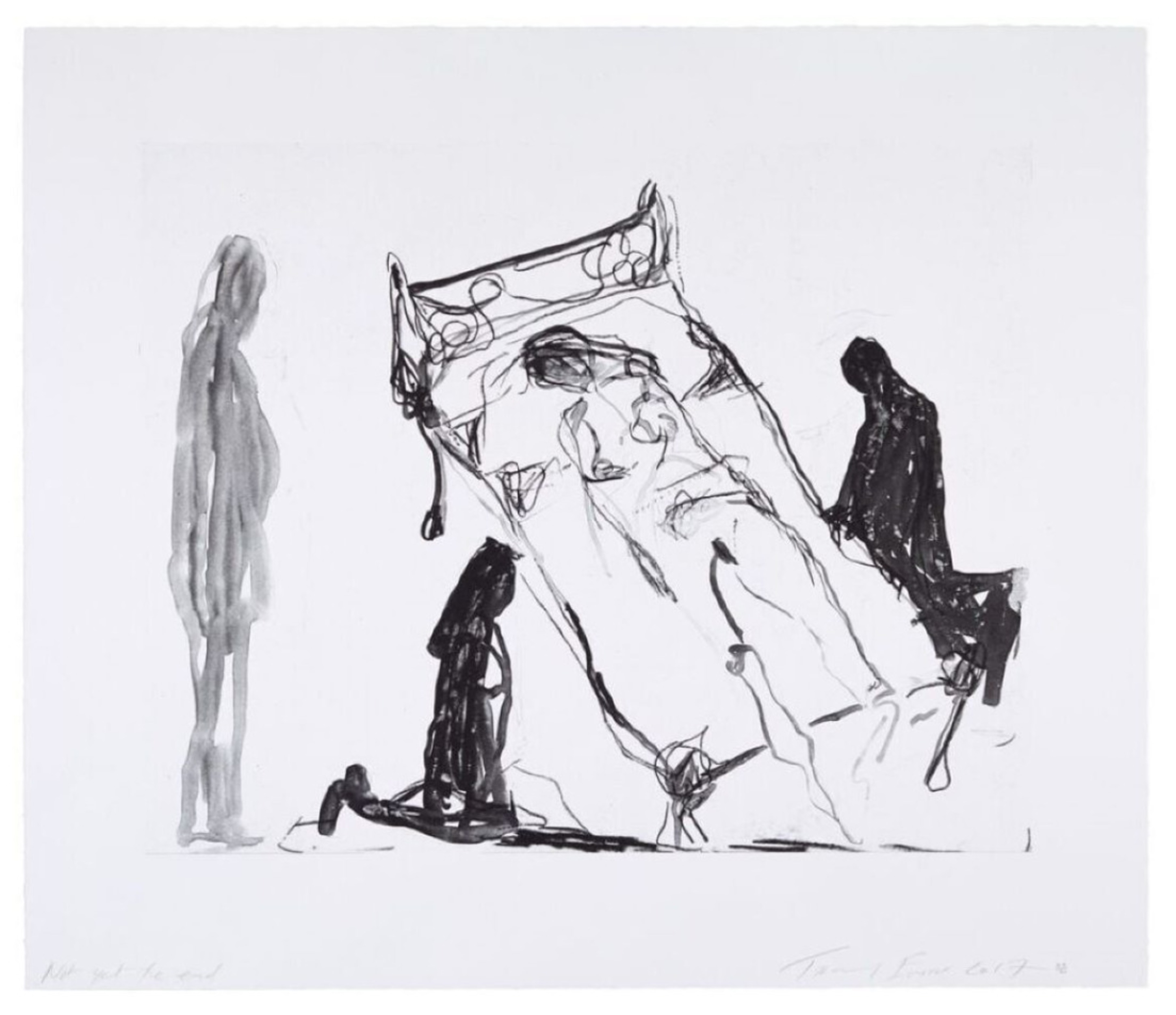 Tracey Emin – Not Yet the End, 2017 – Lithographie