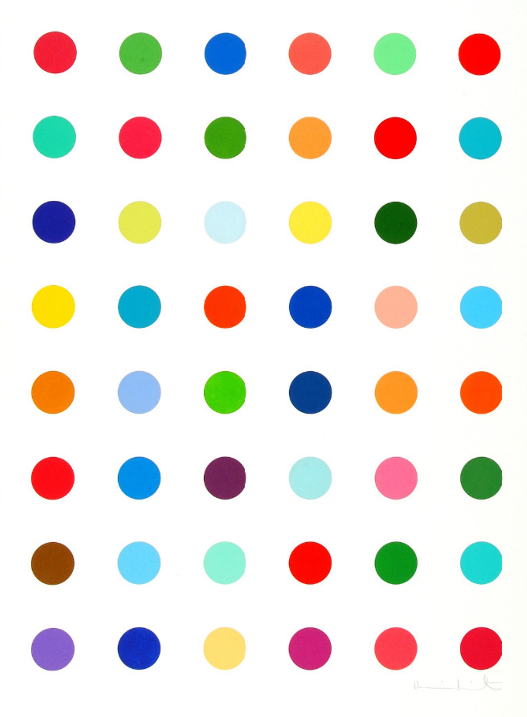 Damien Hirst – Oleoylsarcosine, 2008 – Radierung