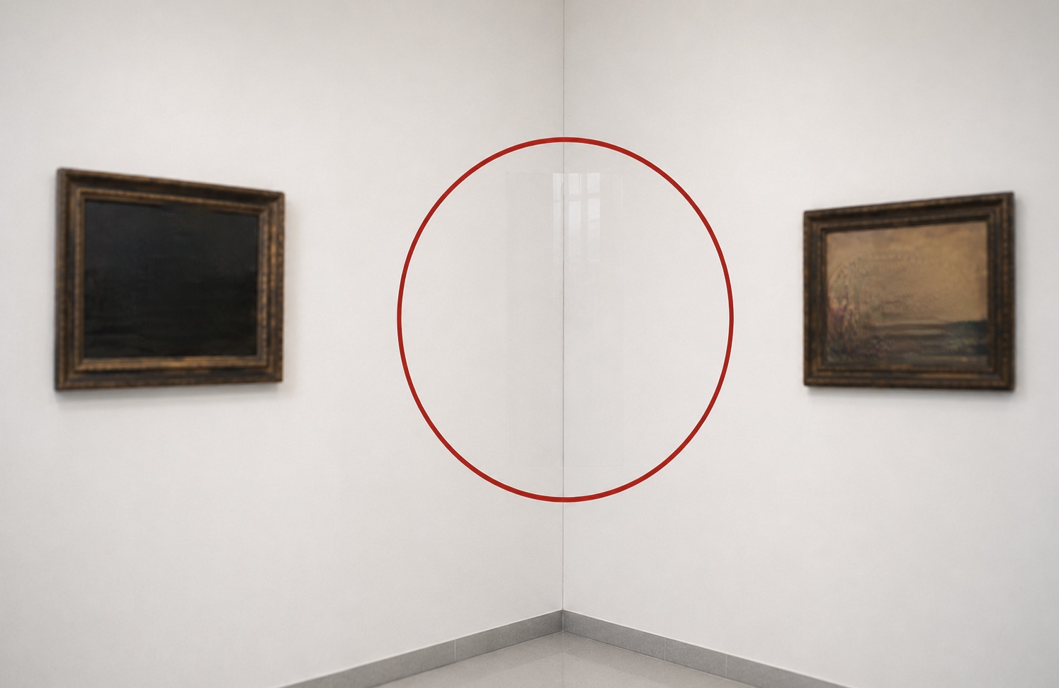 Ann Veronica Janssens – Untitled(Tentoonstelling tussenin / in-between), 1998 – Installation