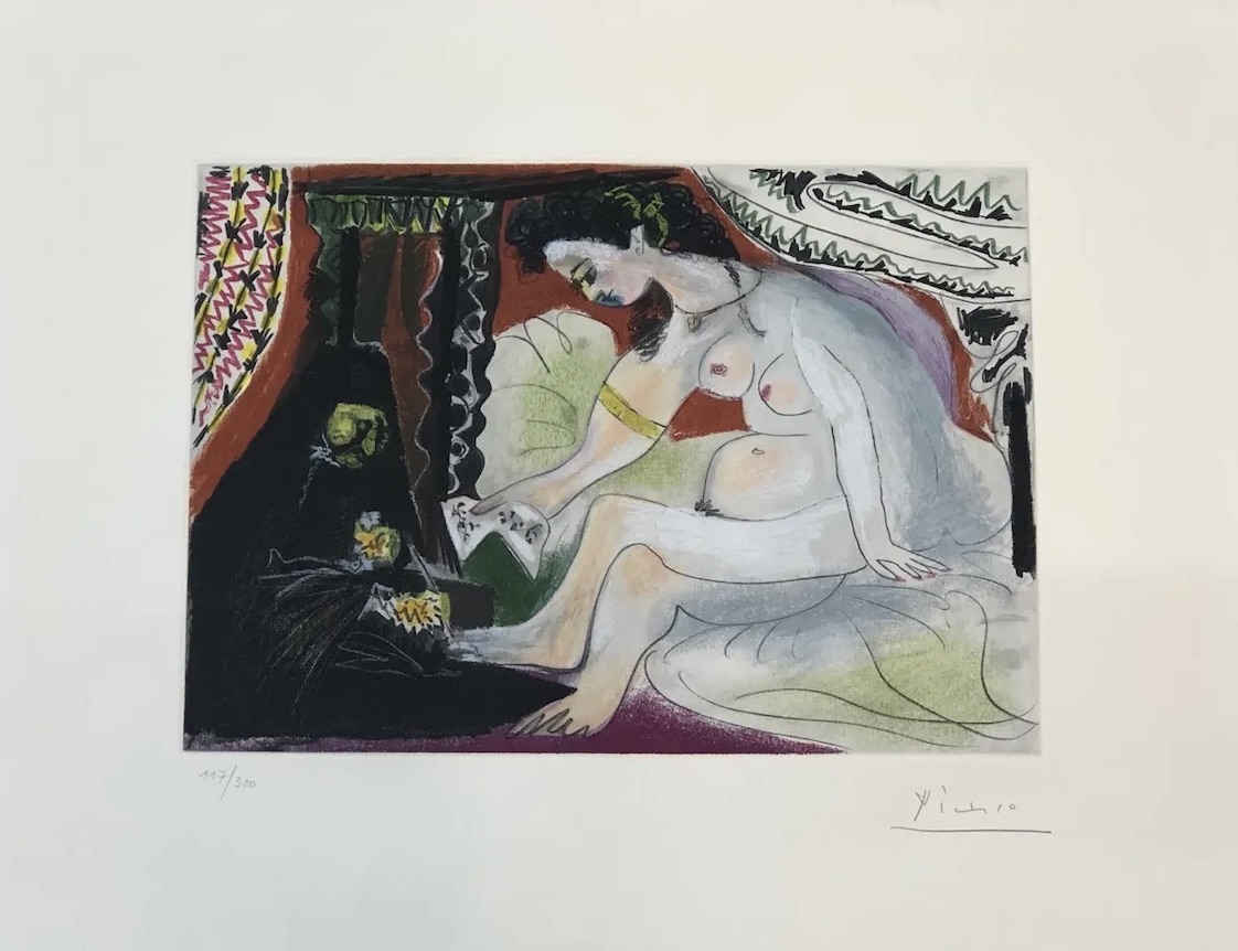 Pablo Picasso – Bethsabée, 1966 – Gravure à l'eau-forte