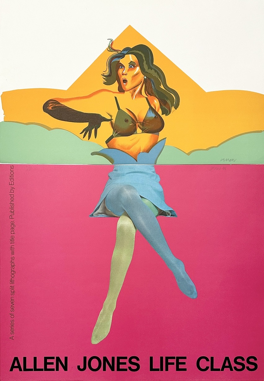 Allen Jones – Life Class, Title page, 1968 – Lithograph