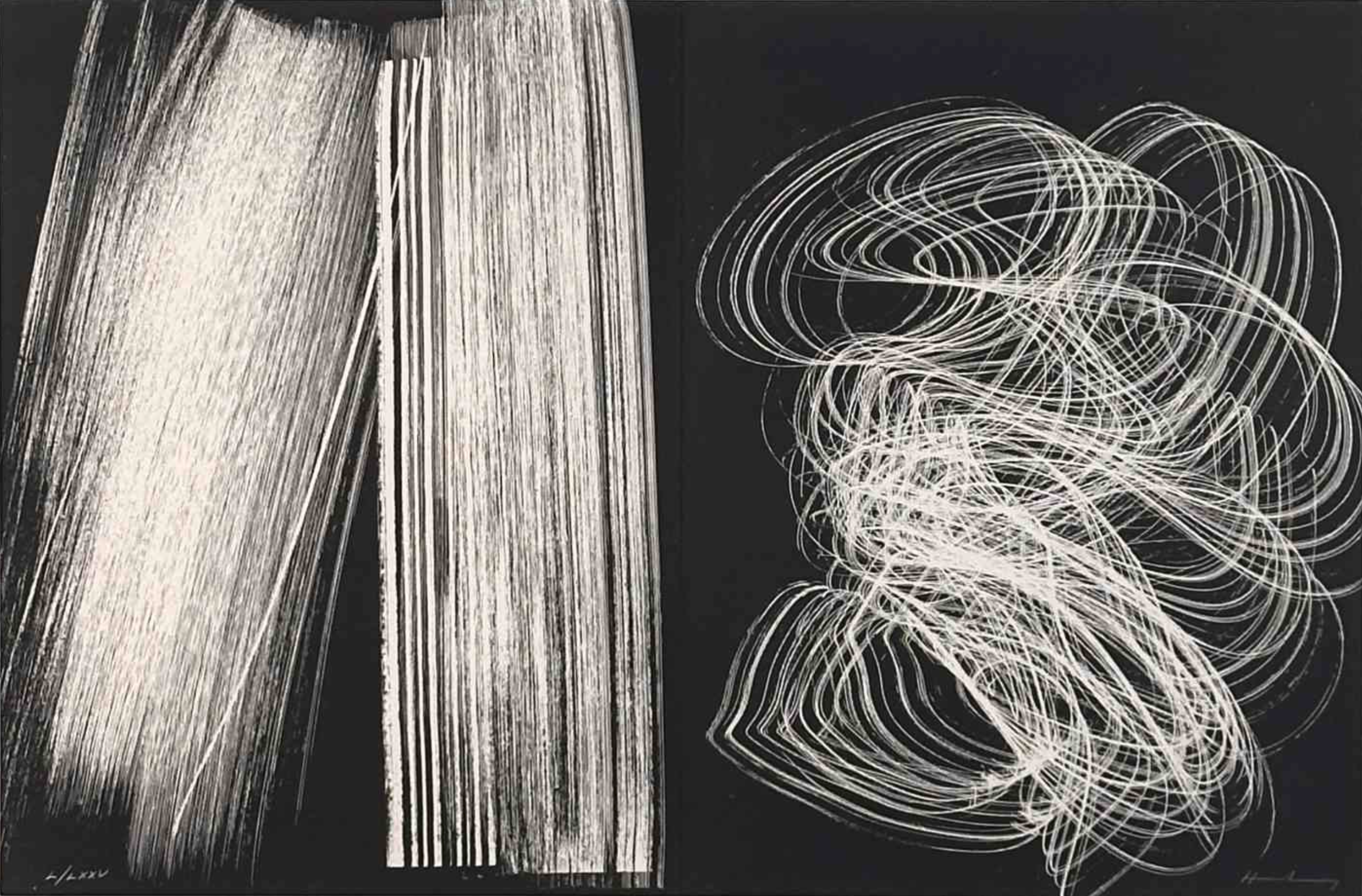 Hans Hartung – Farandole V, L-1970-5, 1970 – Lithograph