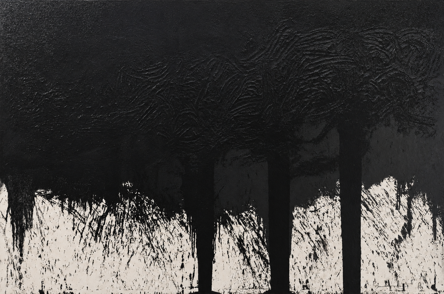 Hermann Nitsch – Untitled, 1996 – Screen-print