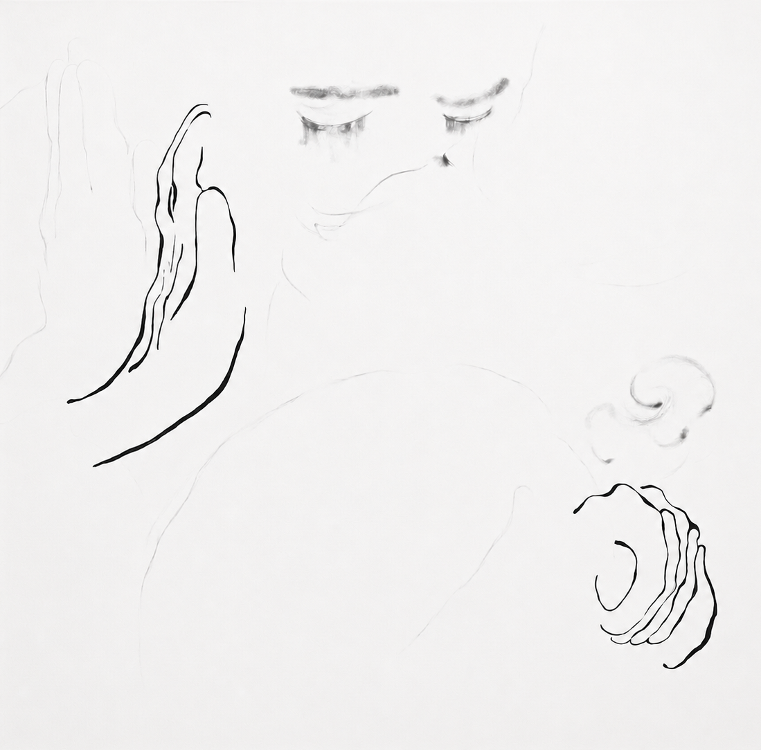 Eva Claessens – A kiss, 2026 – Gemengde techniek.