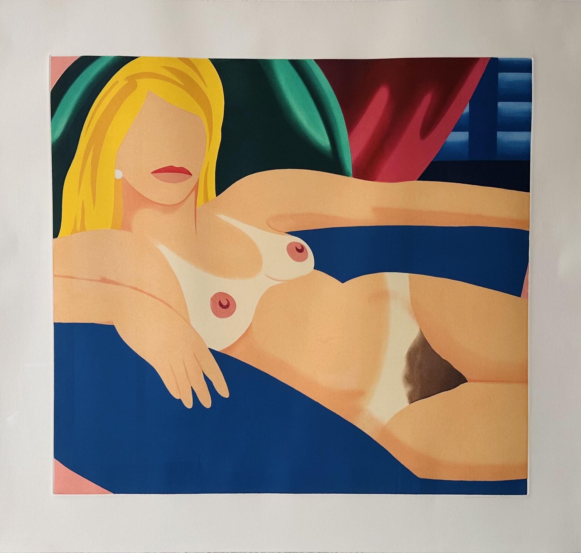 Tom Wesselmann – Nude, 1980 – Aguatinta