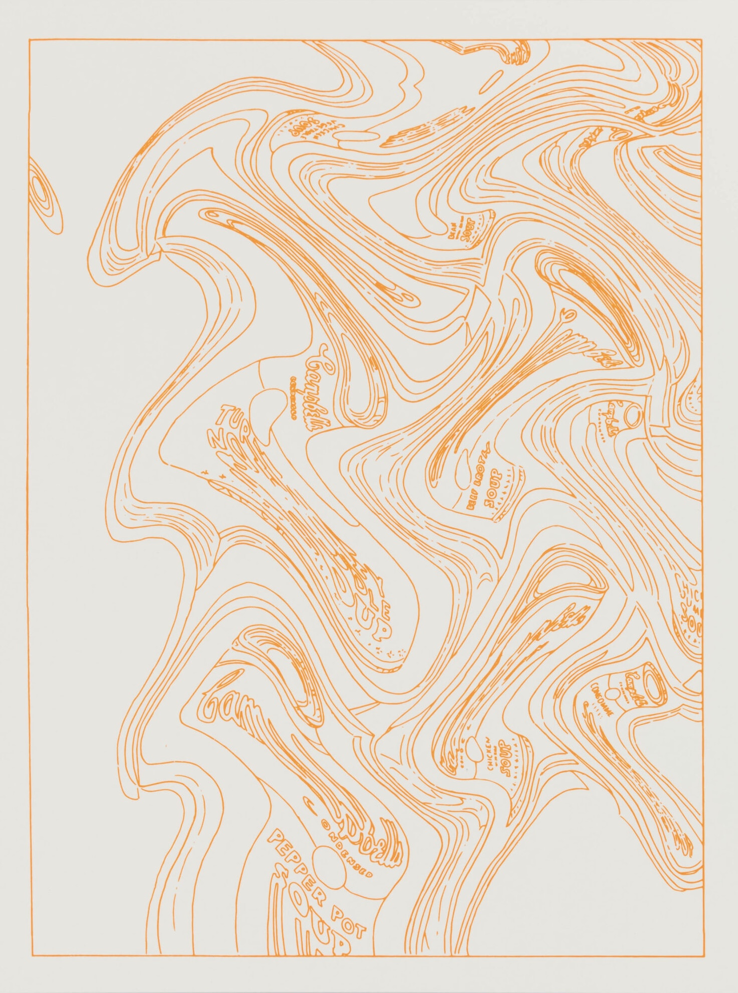 Louise Lawler – Untitled, from the White Columns Print Portfolio, 2024 – Silkscreen
