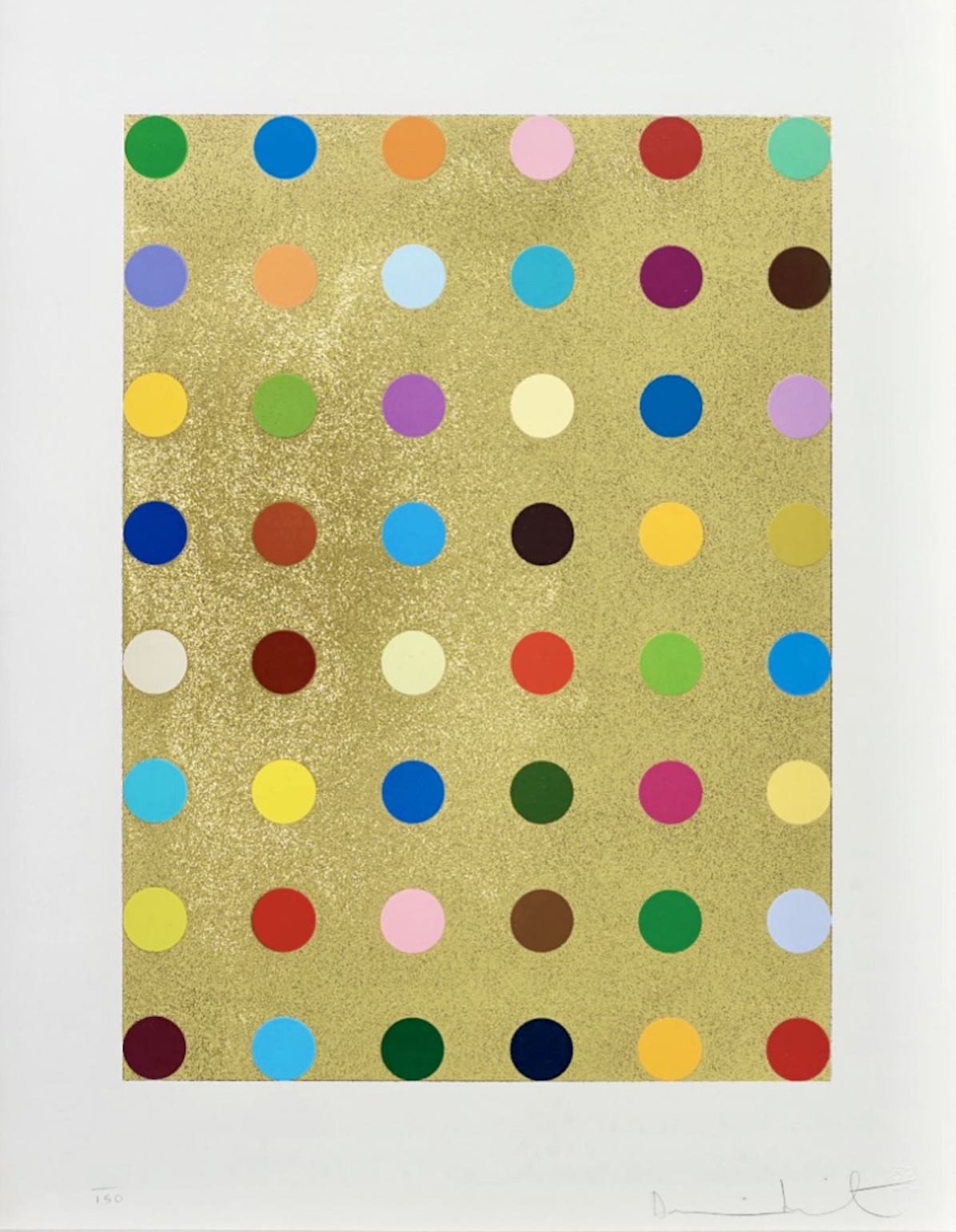 Damien Hirst – Aurous Iodide, 2009 – Técnica mixta
