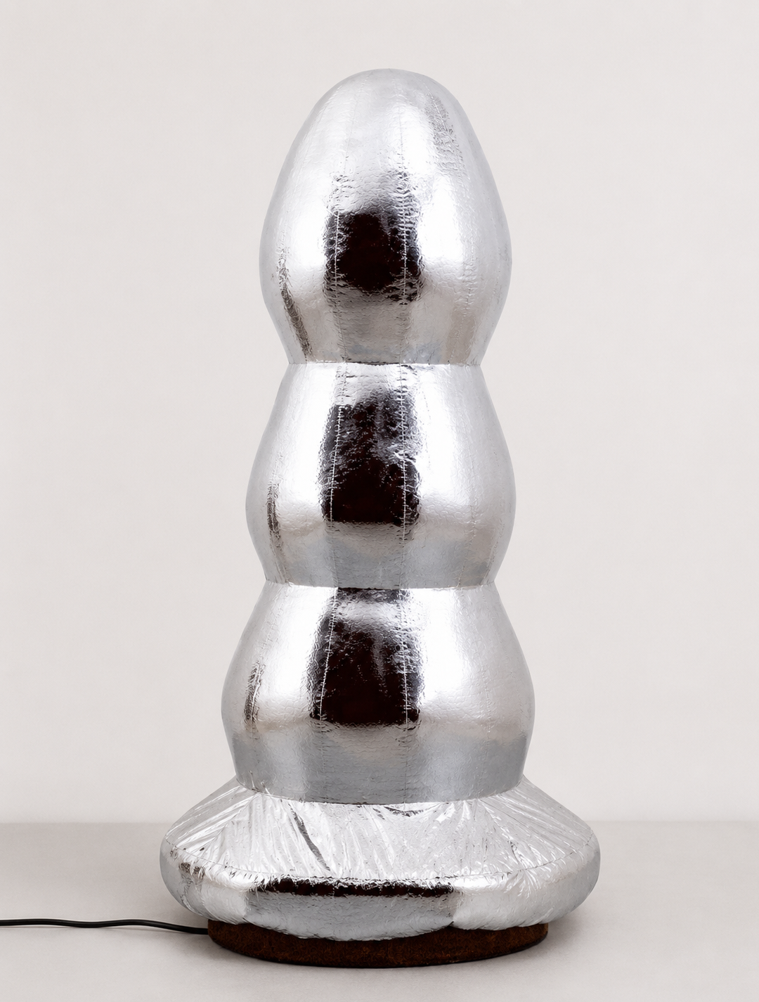 Paul Mccarthy – Brancusi Tree (silver), 2007 – Mixed média